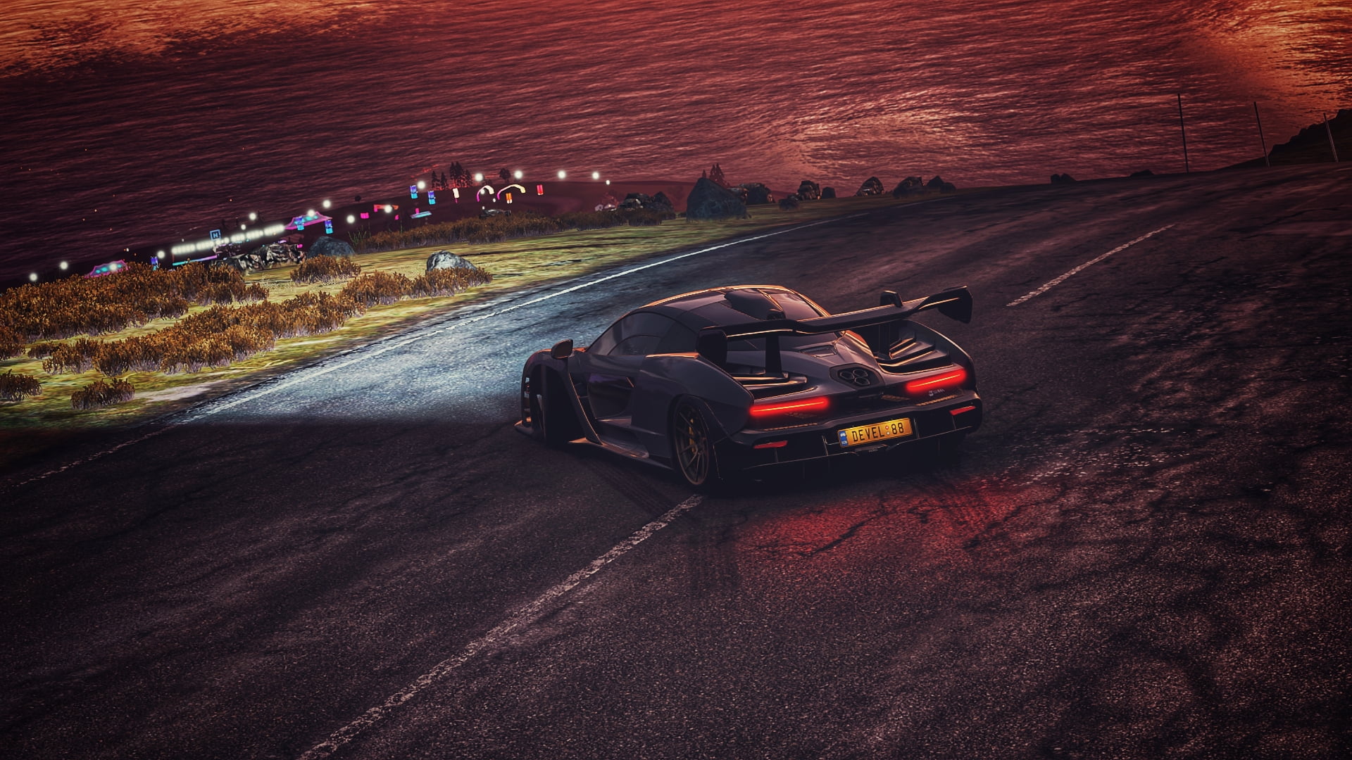 car, McLaren Senna, McLaren, Forza Horizon 4, senna, video games, 1080P, HD Wallpaper