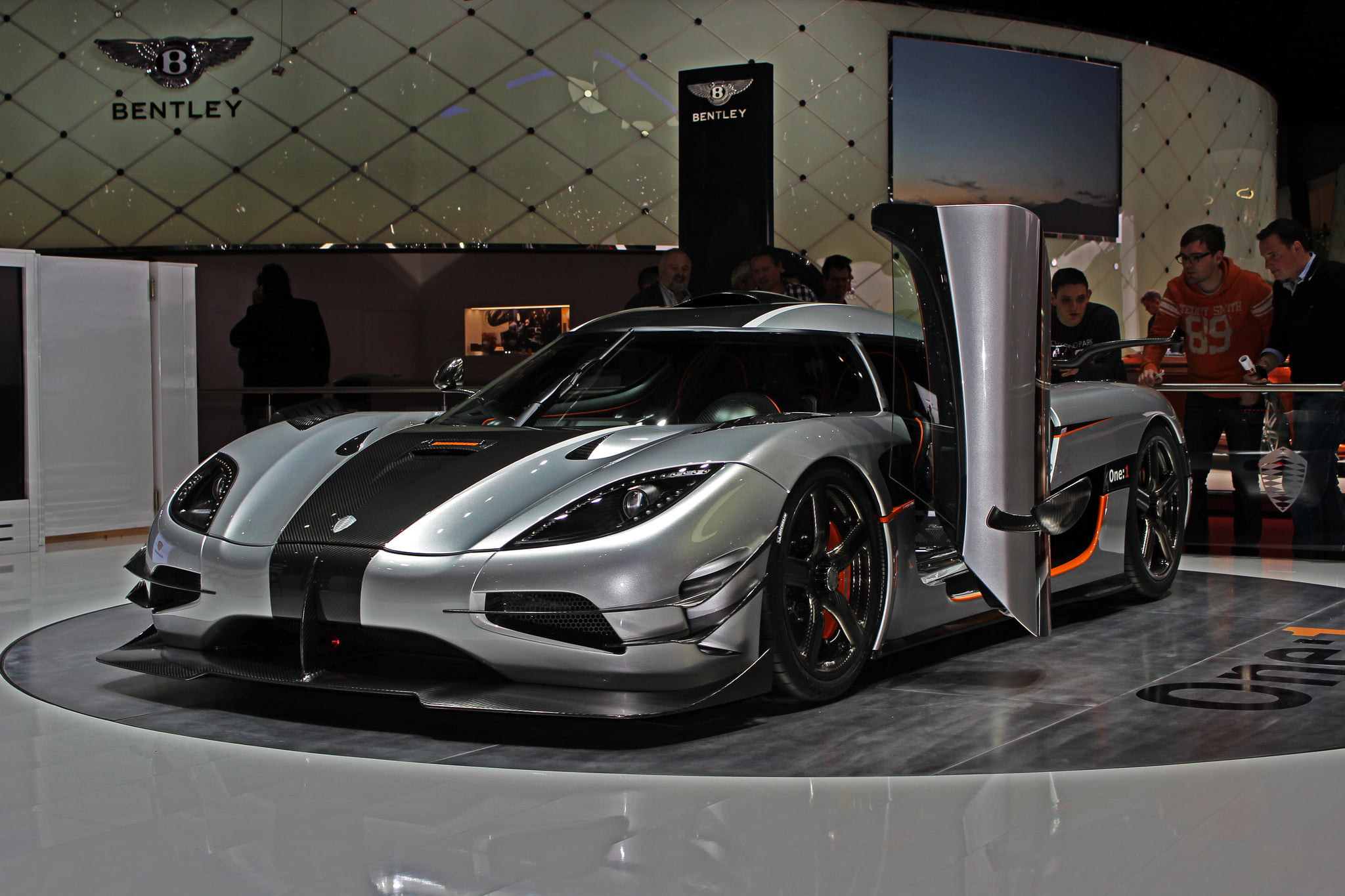 sport, 1080P, silver, new, 2014, coupe, car, car Show, supercar, indoors, black Color, technology, land Vehicle, black, racecar, competition, exhibition, HD Wallpaper