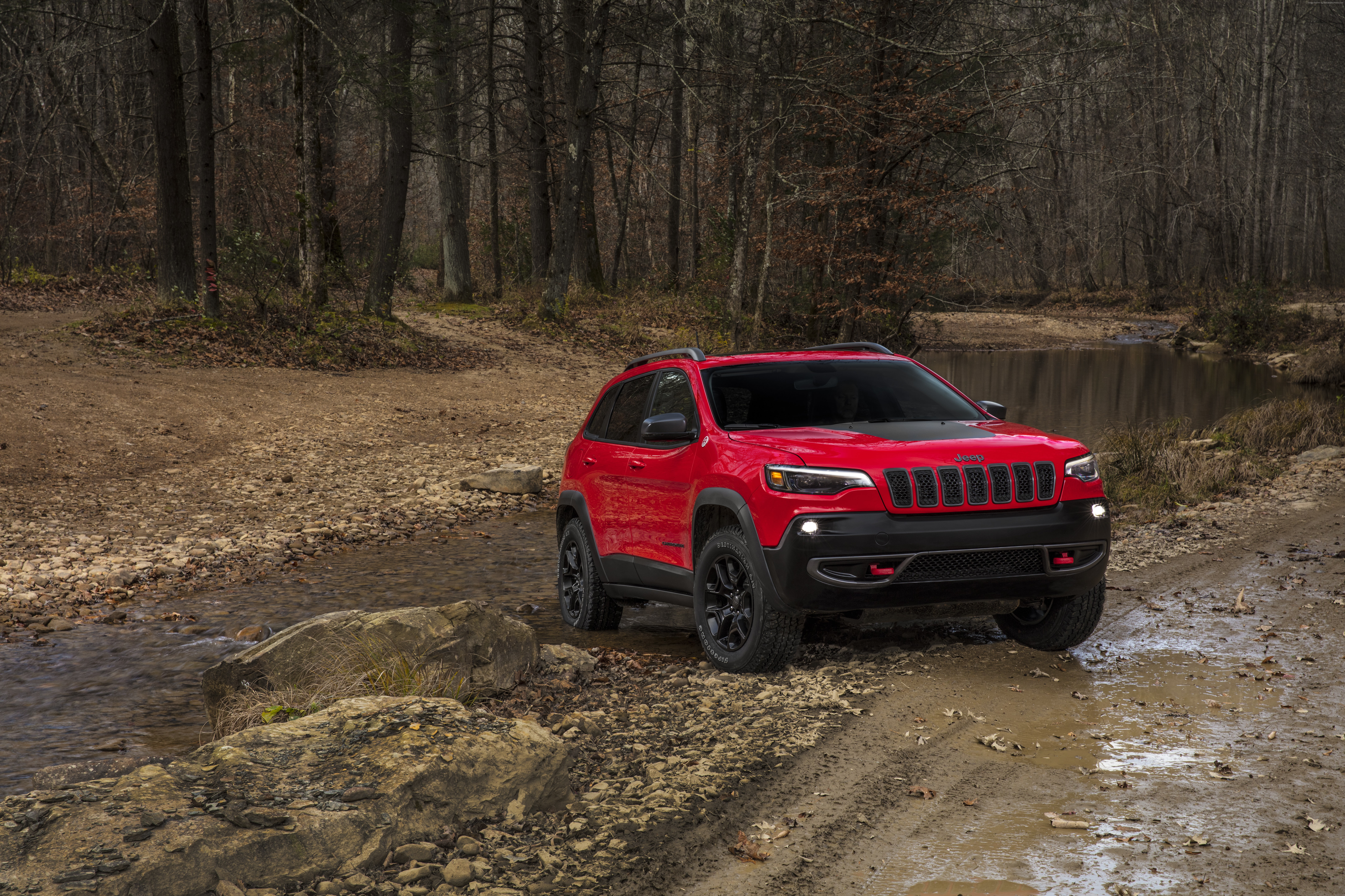 8k, 2018 Cars, 8K, Jeep Cherokee, HD Wallpaper