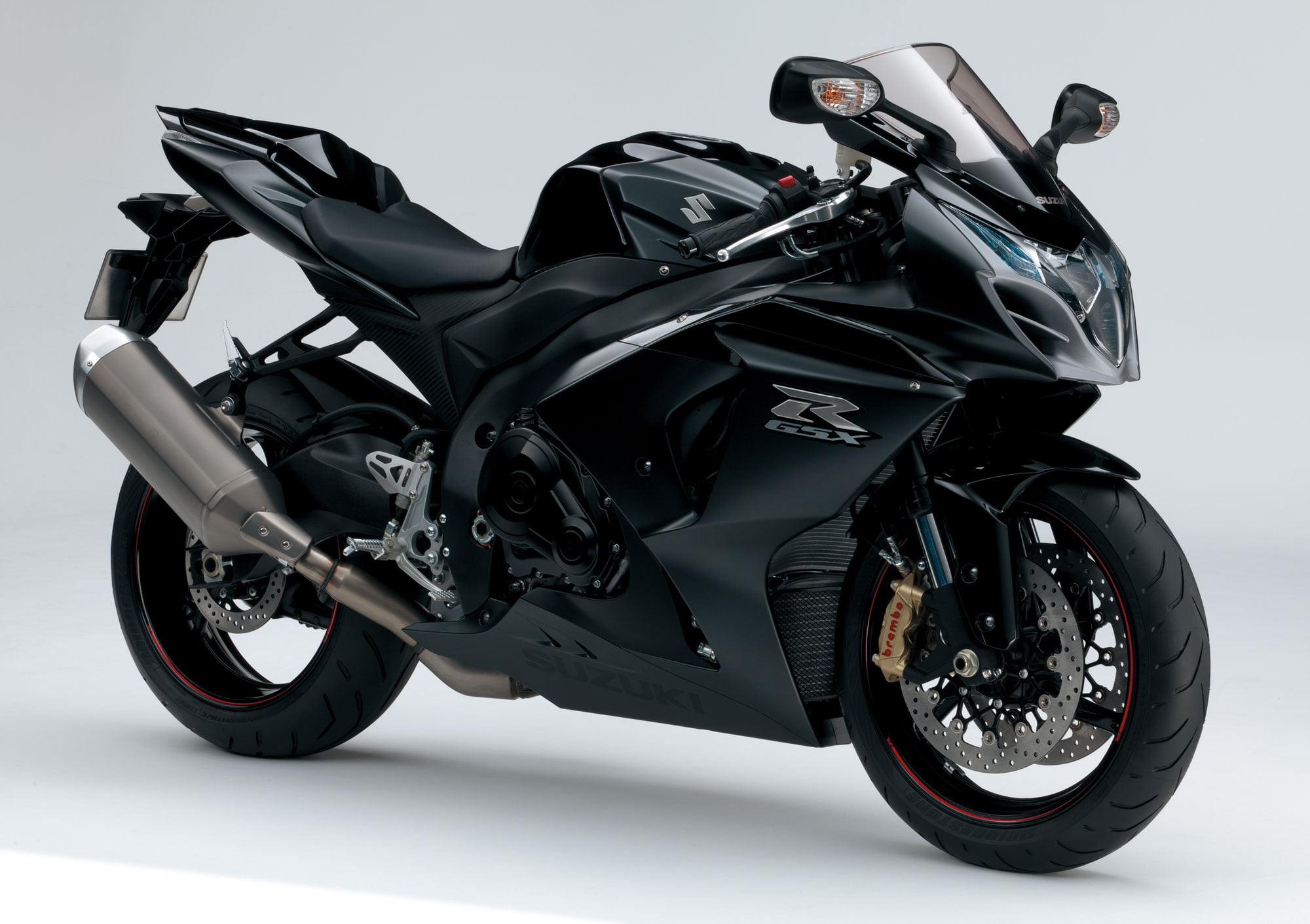 land vehicle, mode of transportation, studio shot, stationary, low angle view, black color, parking, single object, close-up, gsx r1000, 2012, no people, HD Wallpaper