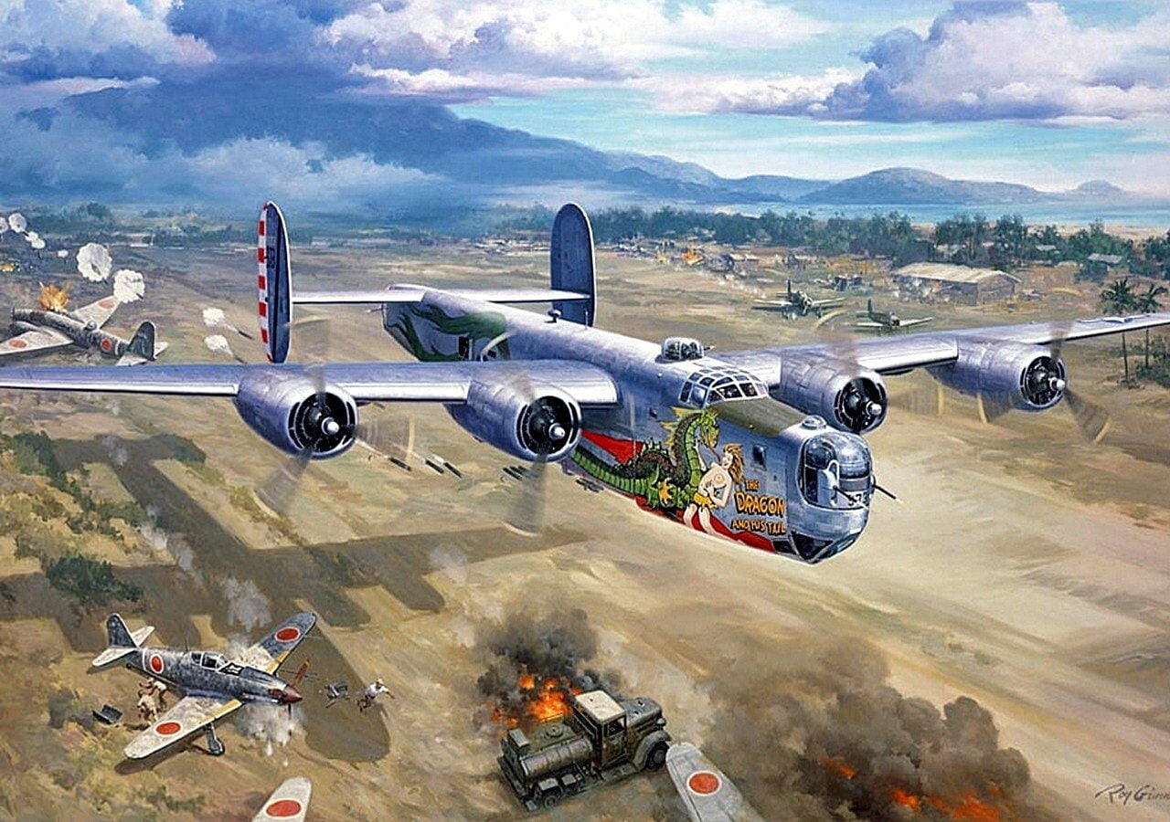 720P, Bombers, Consolidated B-24 Liberator, HD Wallpaper