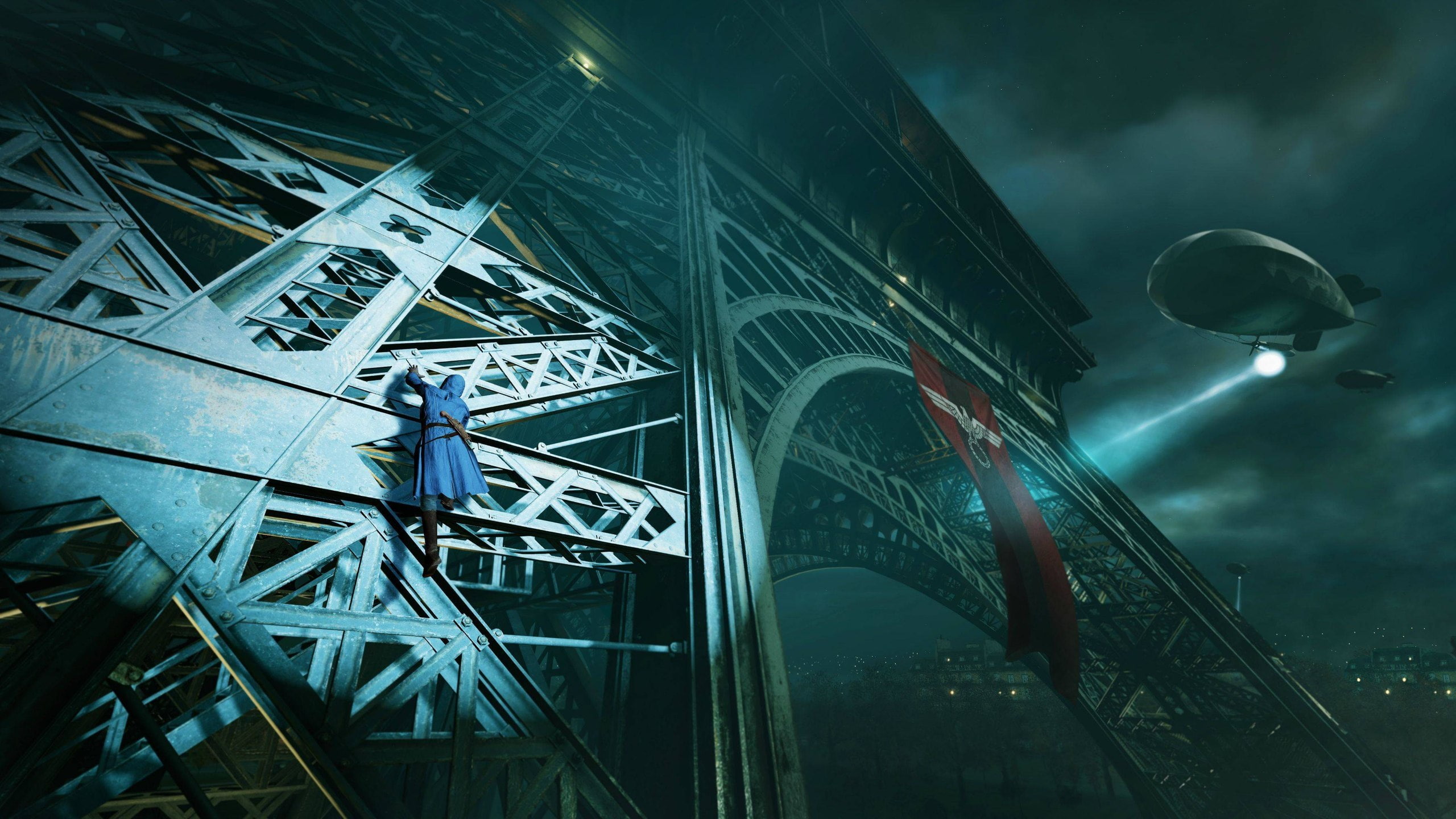 2K, Arno Dorian, France, Eiffel Tower, Assassins Creed: Unity, HD Wallpaper