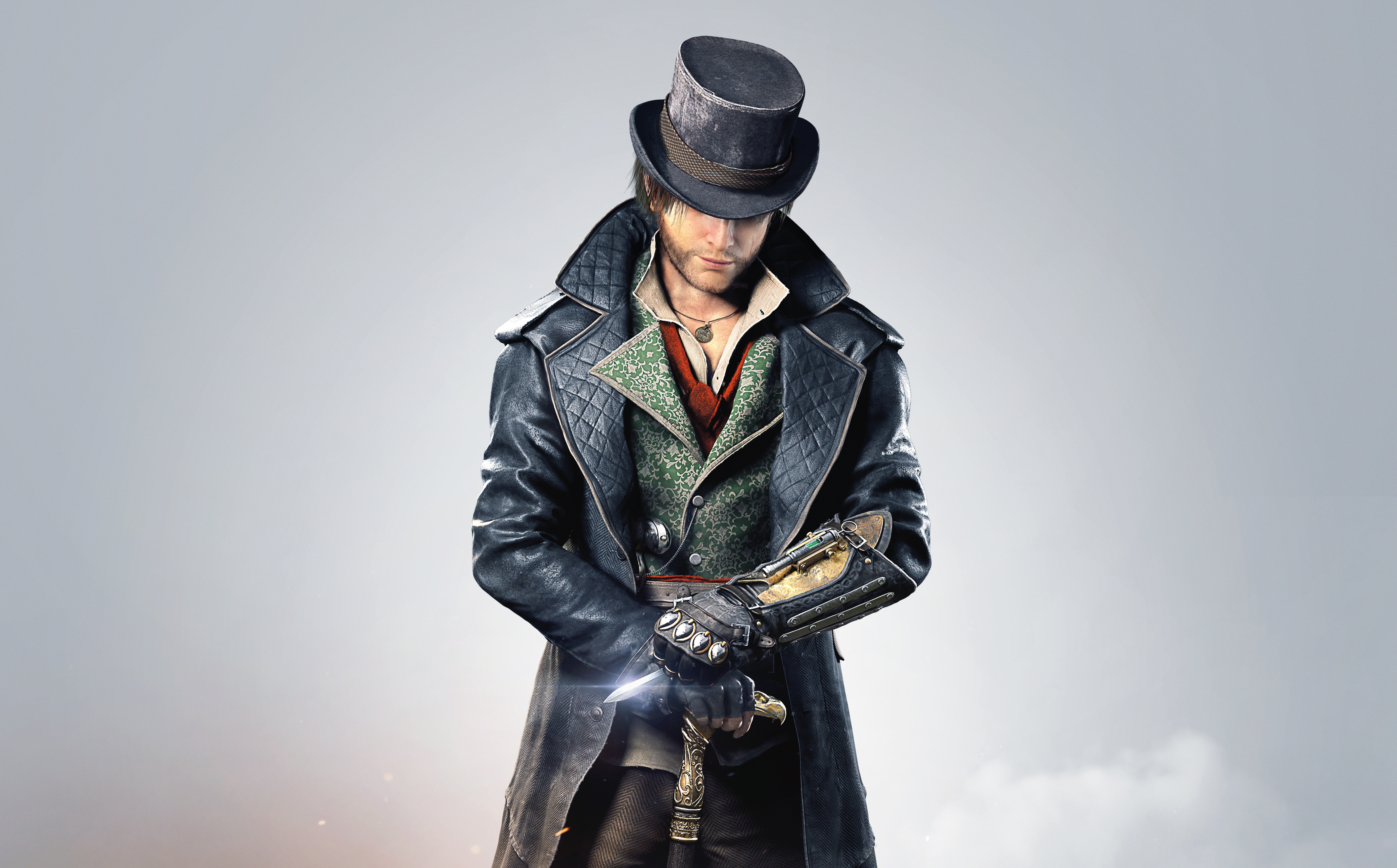 assassins, frye, adult, JacobFrye, man, illustration, AssassinsCreed, Fight, representation, creed, Assassins Creed, gray, indoors, hiddenblade, Gangster, HD Wallpaper