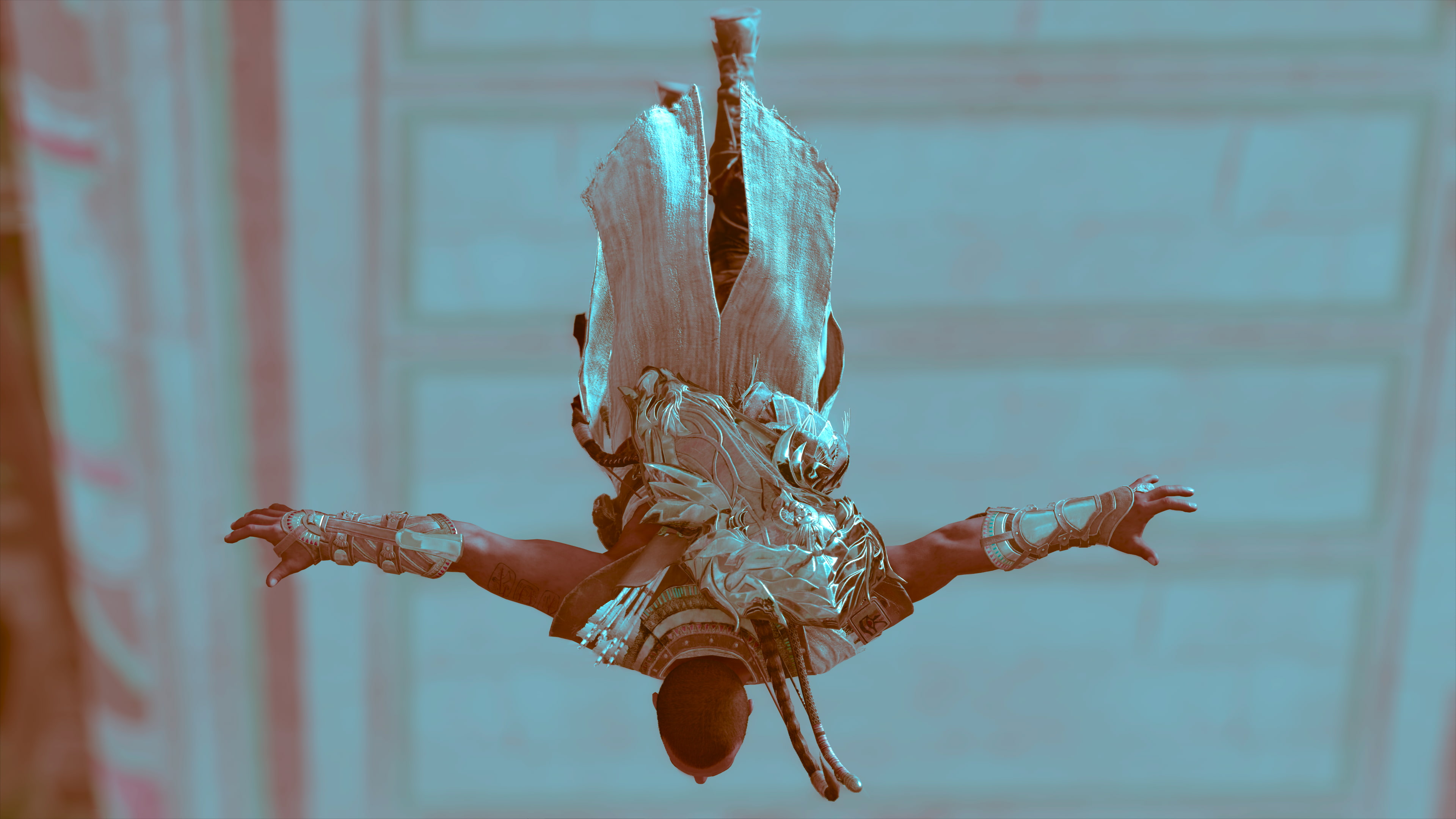 no people, outdoors, 4K, human representation, representation, art and craft, close-up, Bayek, Assassins Creed, creativity, video games, architecture, HD Wallpaper