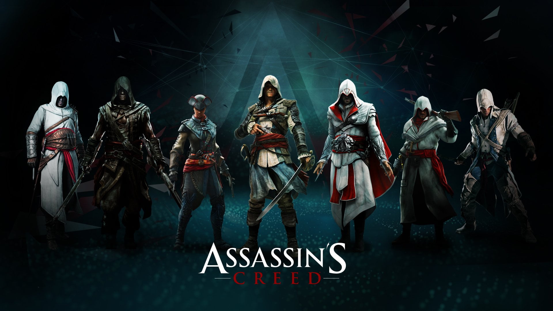 human representation, military, Ezio (Assassins Creed), Edward Kenway, clothing, creed, costume, digital, assassin, Altair (Assassins Creed), HD Wallpaper