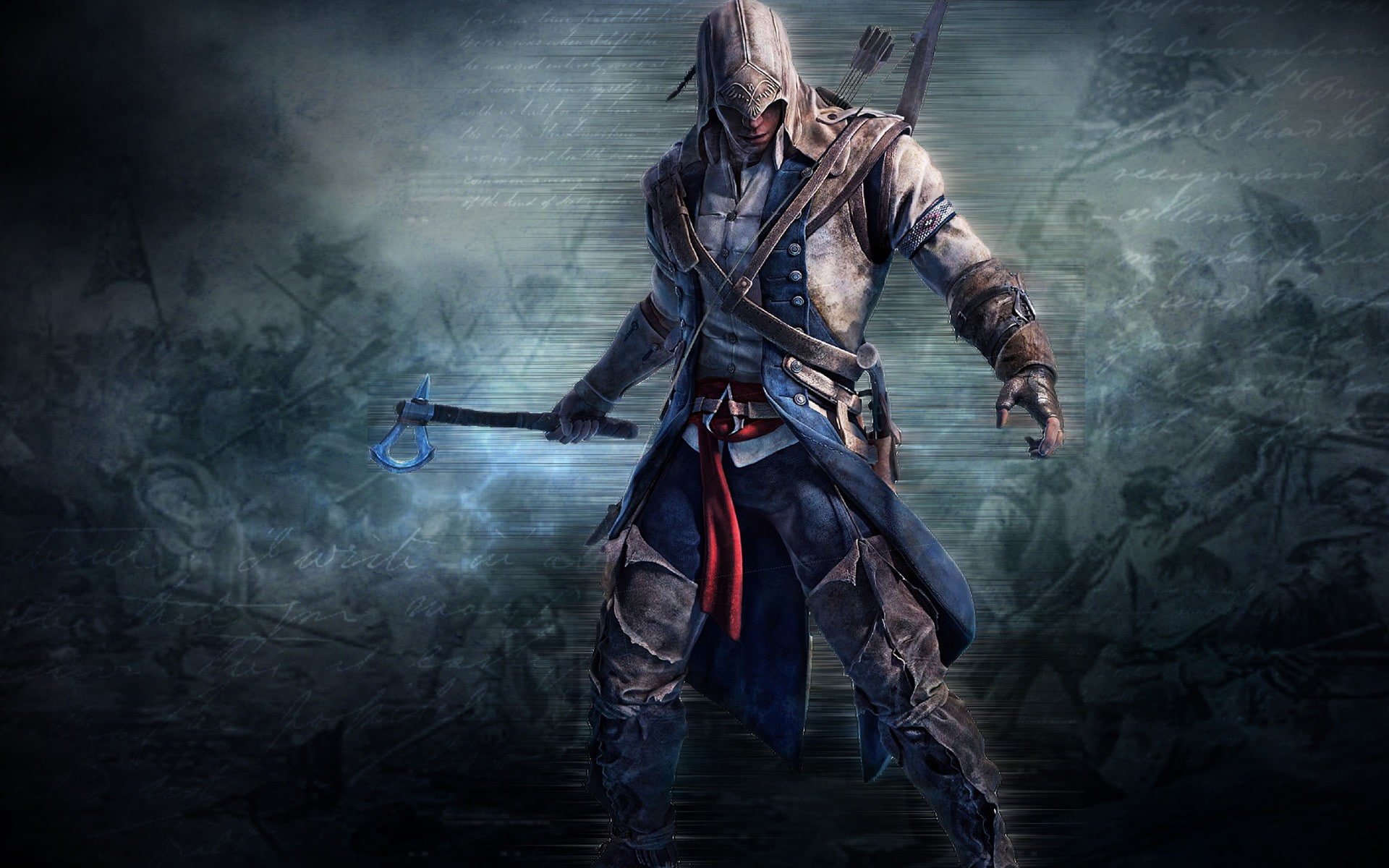 connor, assassins, 1080P, kenway, creed, HD Wallpaper