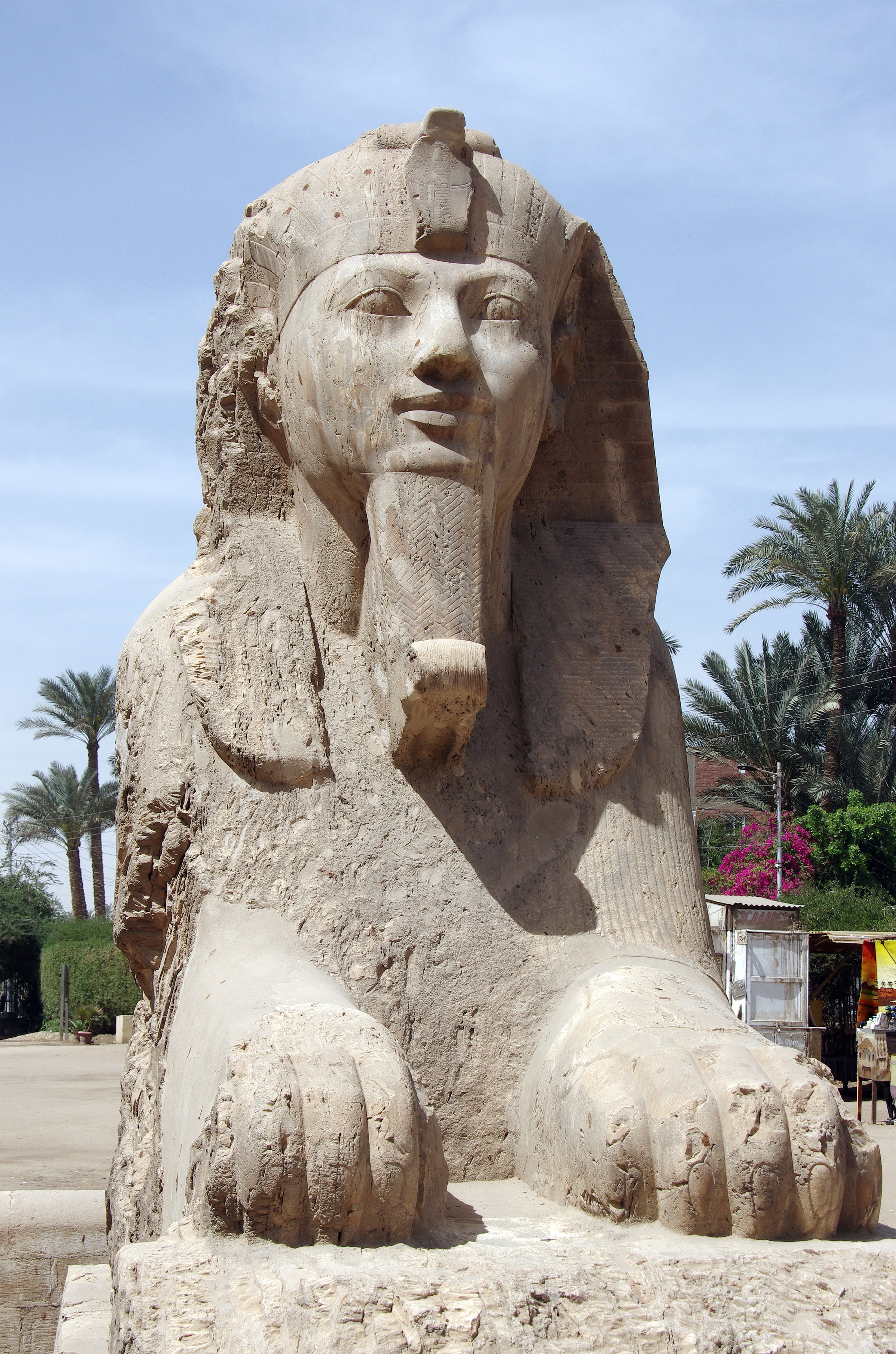 art and craft, travel destinations, history, idol, statue, antique, sky, tree, day, creativity, the past, sphynx, travel, nature, human representation, Phone HD Wallpaper