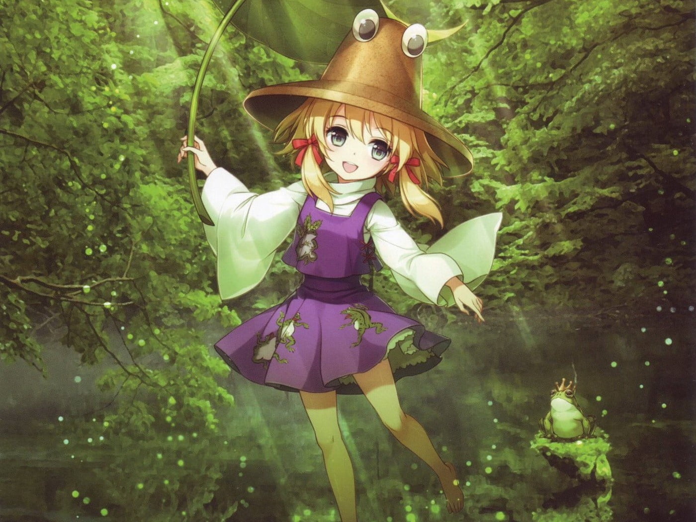yellow, human Face, spooky, girls, art and craft, magic, caucasian Ethnicity, green Color, plant, character, celebration, girl, horror, cute, imagination, HD Wallpaper
