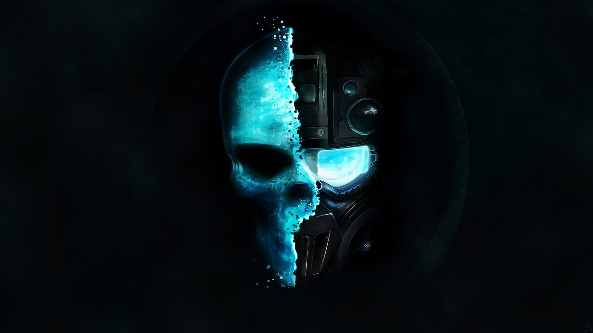 helmet, 1080P, connection, photography themes, technology, Tom Clancys Ghost Recon, safety, indoors, domestic room, copy space, no people, security, science fiction, HD Wallpaper
