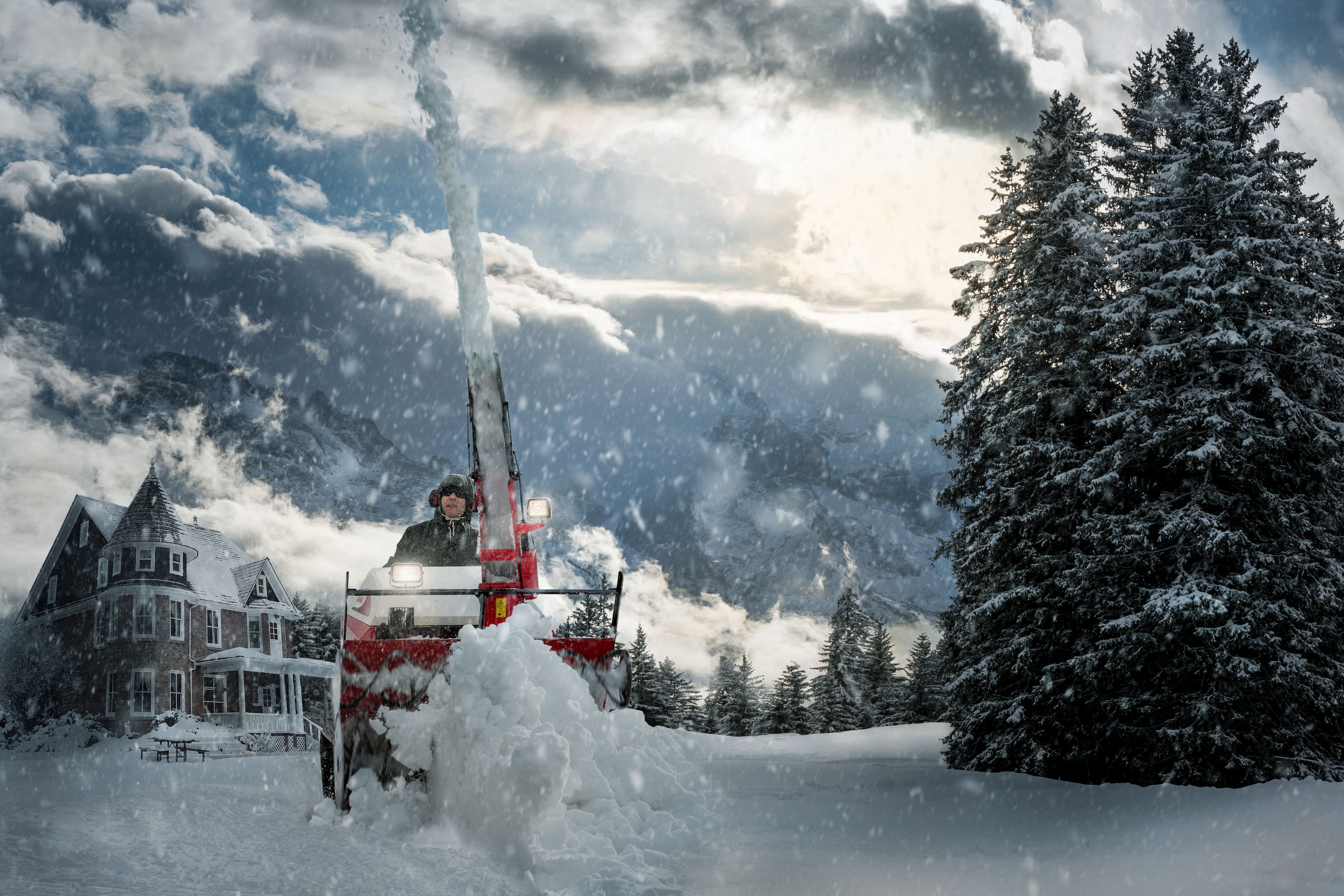 hasliberg, transportation, 5K, scenics - nature, resort, sun, day, white, snowcapped mountain, snowing, composing, beauty in nature, service, ski area, HD Wallpaper