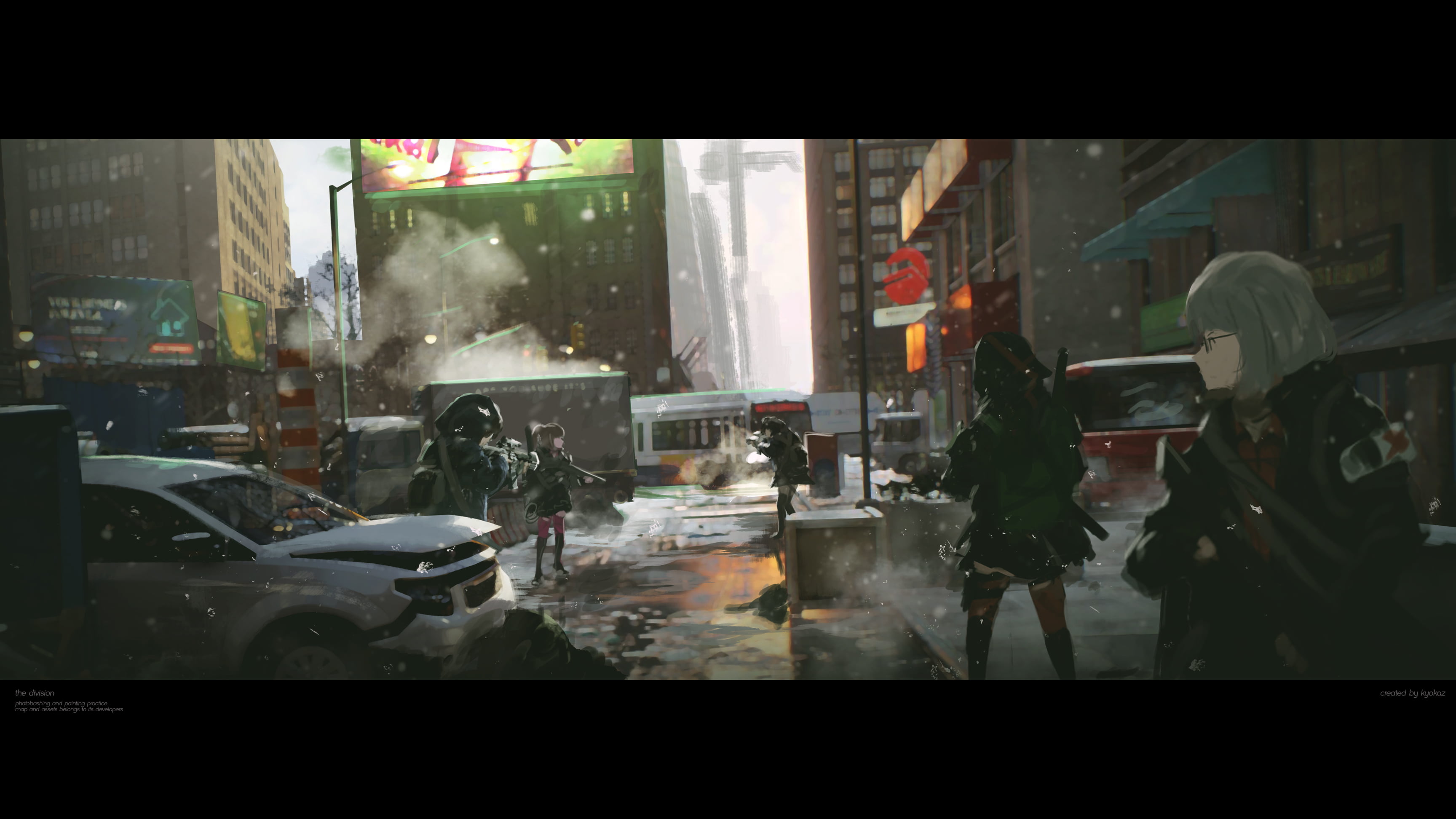 window, transparent, wet, city, Tom Clancys The Division, building exterior, rain, land vehicle, glass - material, real people, QuantumGLaDOS, men, car, HD Wallpaper