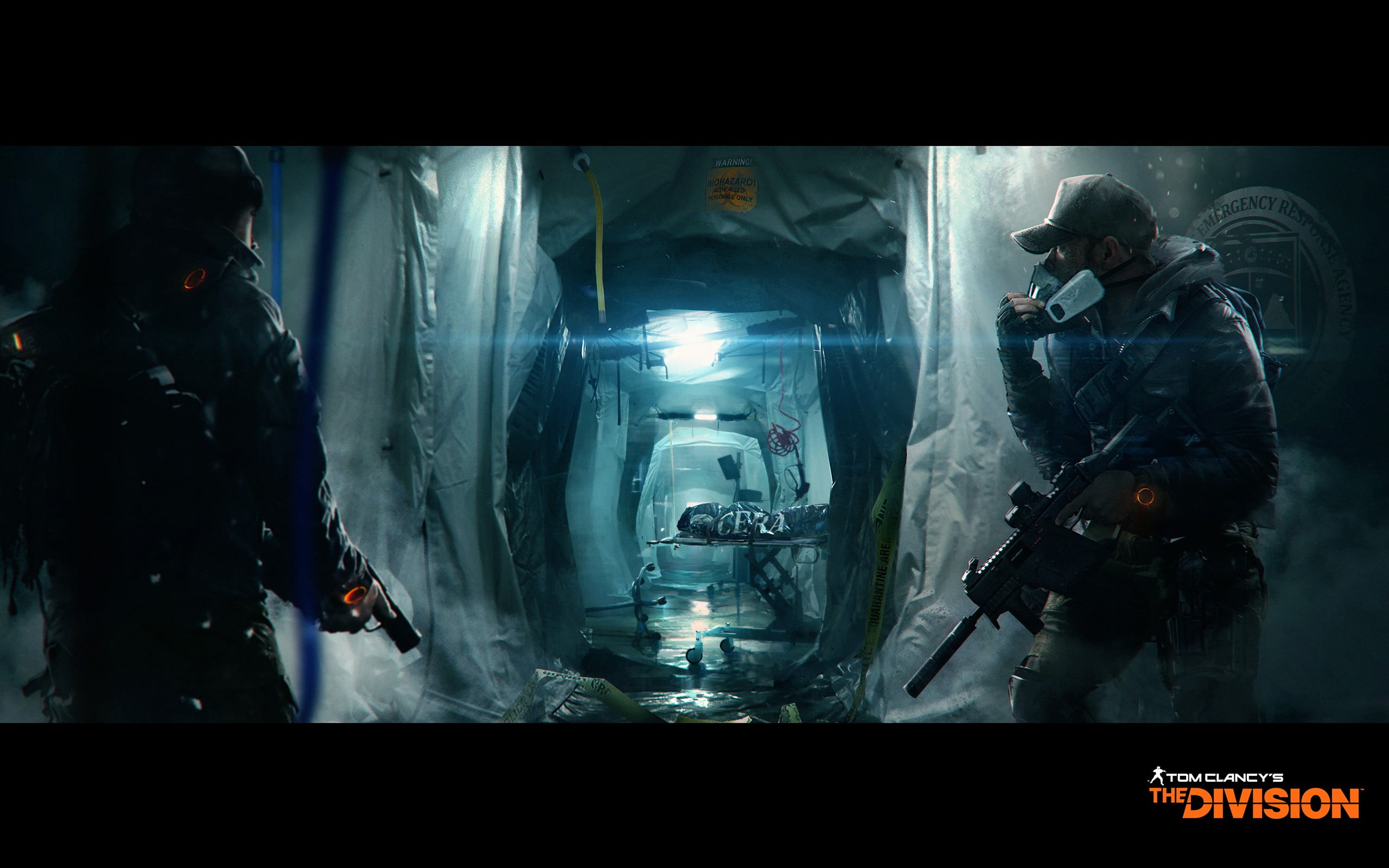 activity, video games, glass - material, concept art, protection, 2K, adult, safety, computer game, men, technology, indoors, photographing, group, water, HD Wallpaper