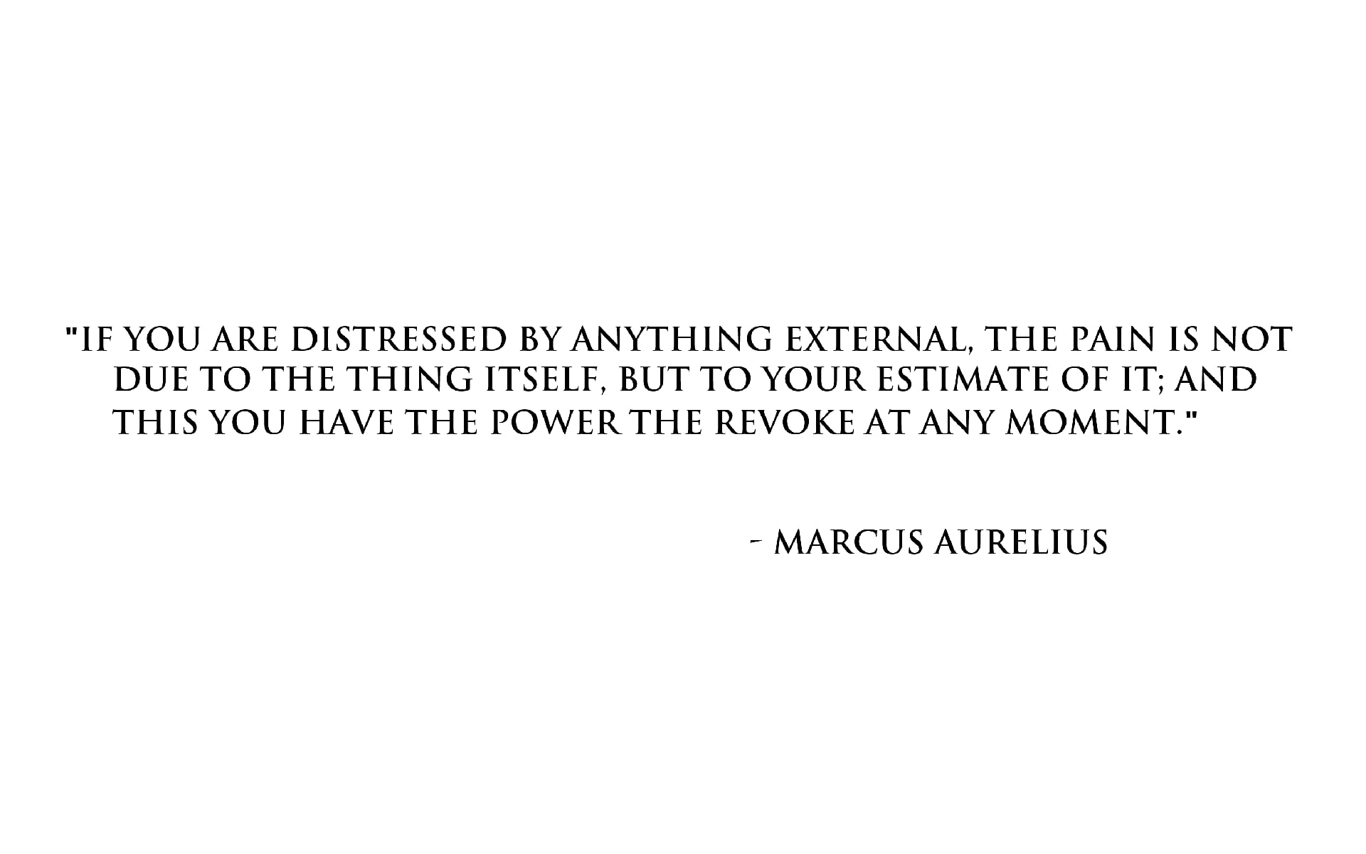 Quotes, 1080P, marcus aurelius, pain, power, 1920x1200, HD Wallpaper