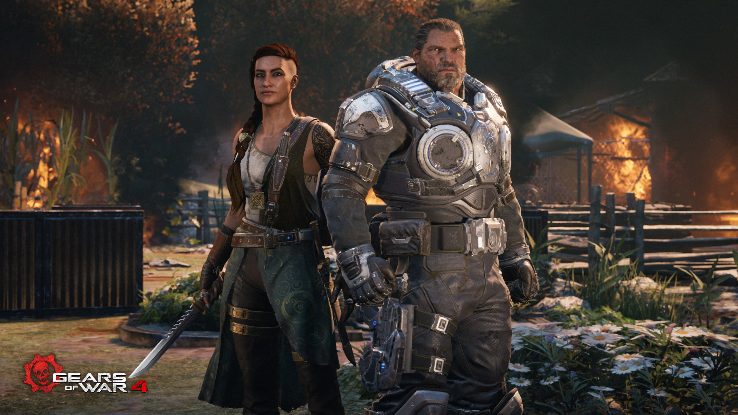 Marcus Fenix, 2K, Reyna Diaz, Gears of War 4, HD Wallpaper