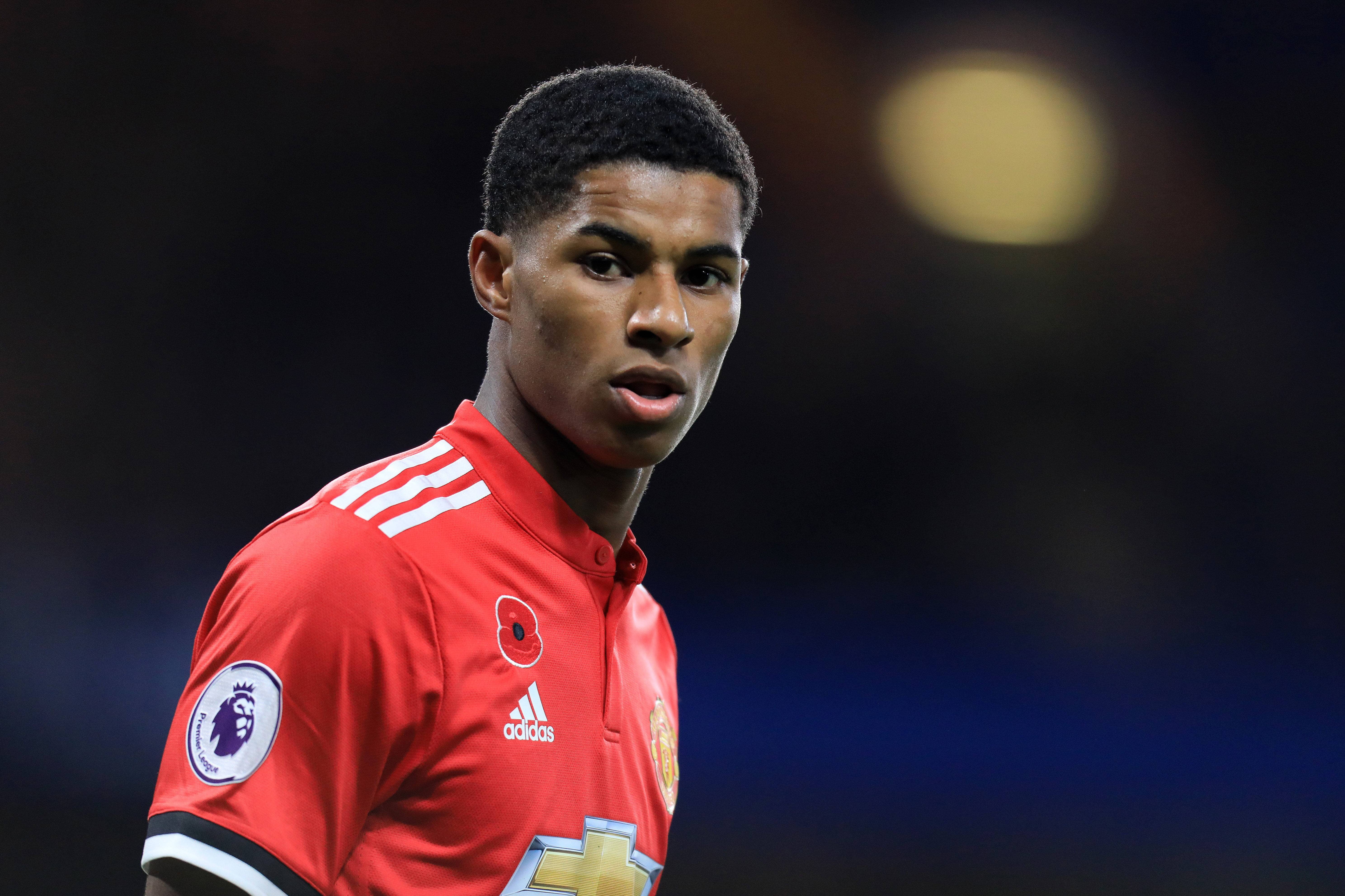 Soccer, Marcus Rashford, Manchester United F.C., 5K, HD Wallpaper