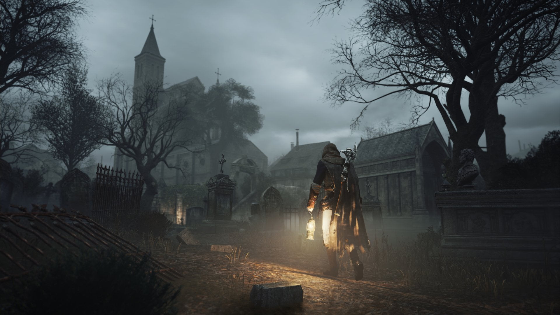 outdoors, Assassins Creed: Unity, built structure, assassin, bare tree, building, belief, nature, spirituality, kings, s, no people, building exterior, HD Wallpaper