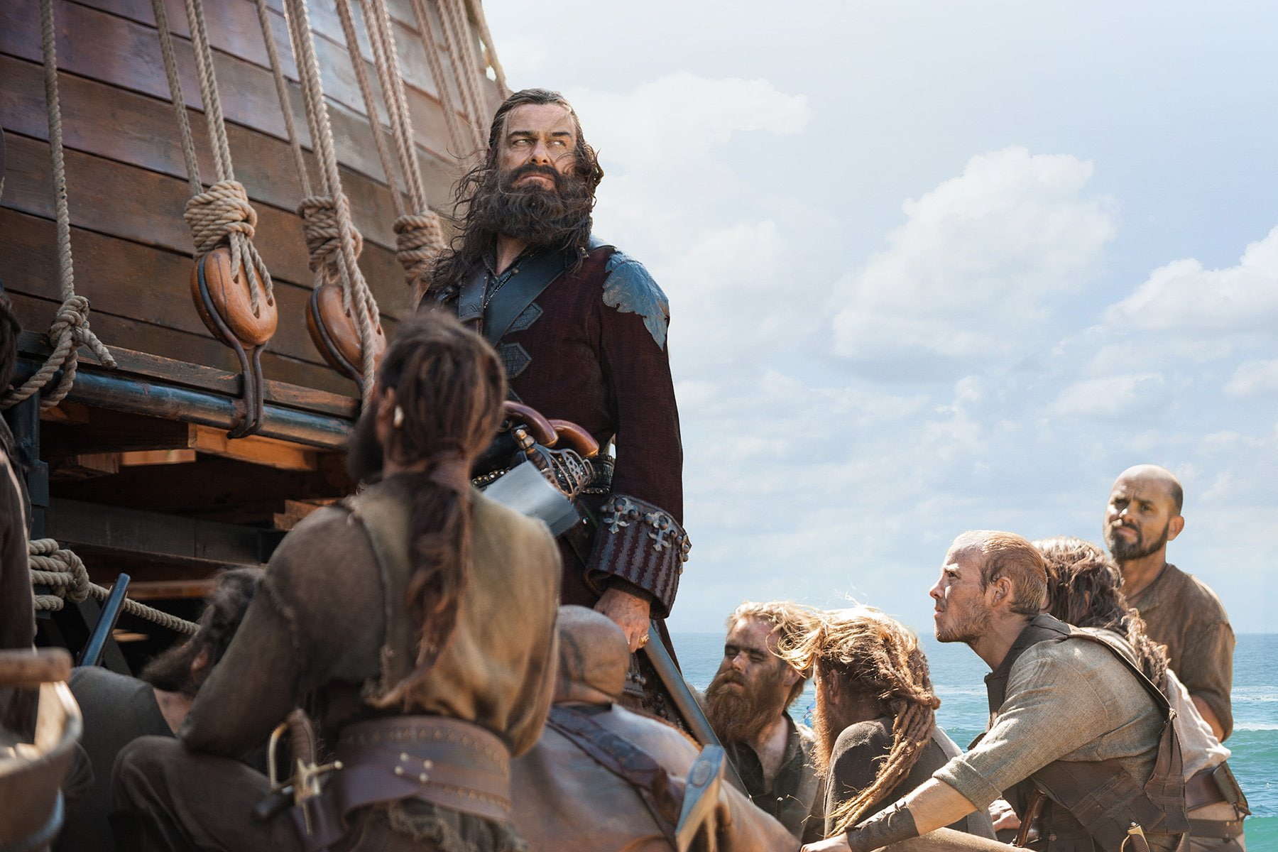 Black Sails, TV Show, Blackbeard (Black Sails), Edward Teach, Ray Stevenson, 720P, HD Wallpaper