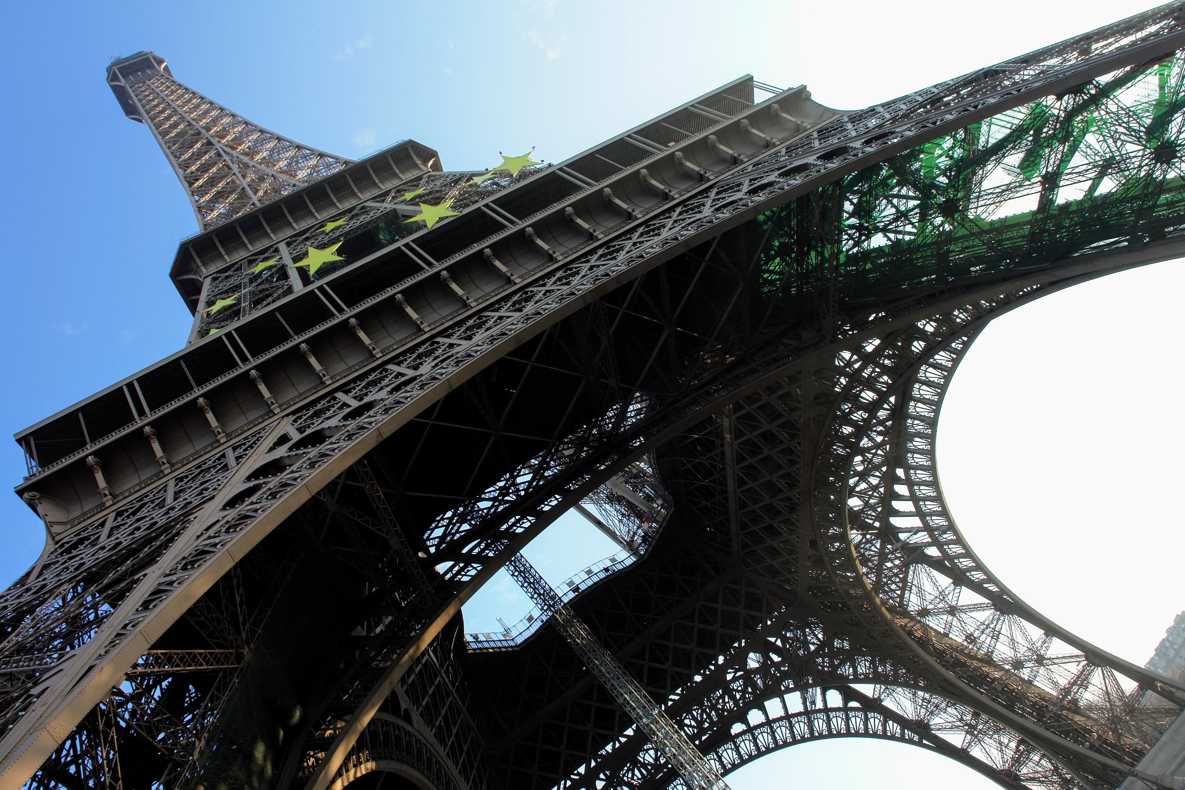 iron - metal, the past, paris, building exterior, tourism, attraction, places of interest, outdoors, no people, eiffel tower, tower, s, france, daytime, HD Wallpaper