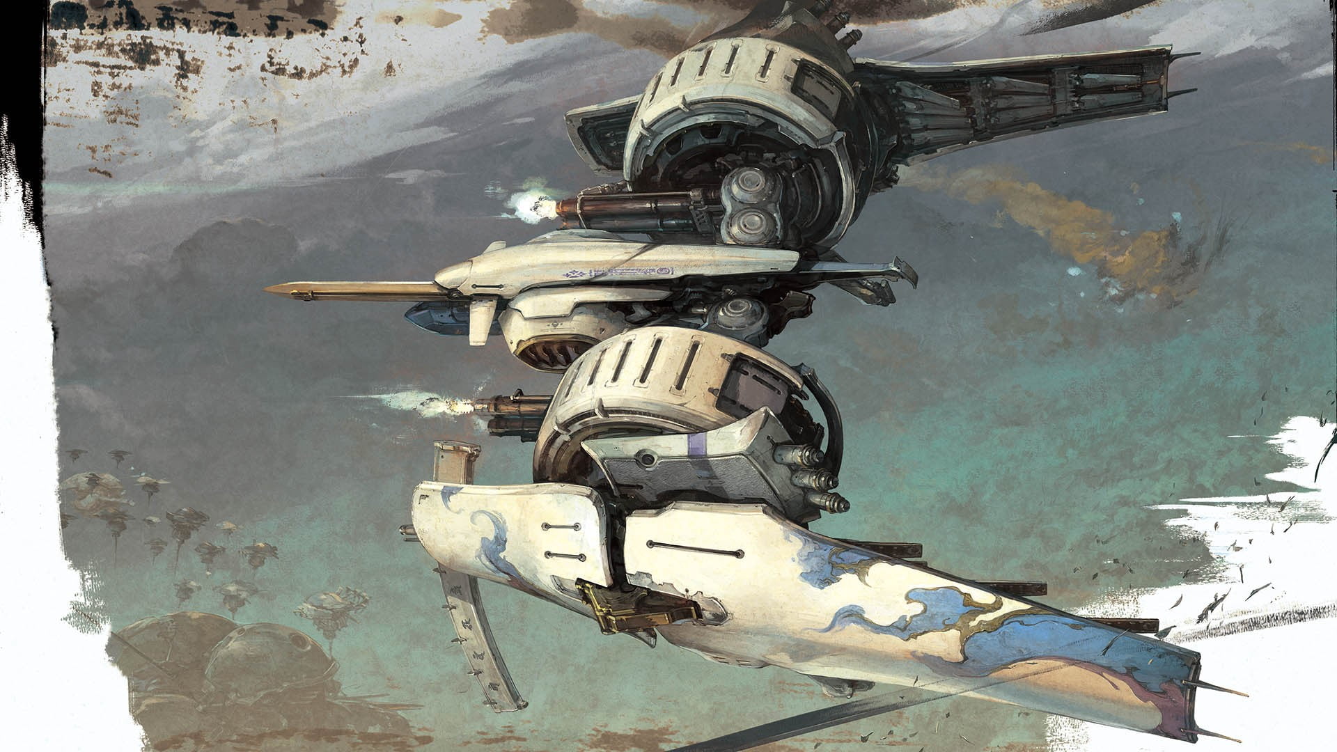 ship, retro games, Ikaruga, Steam (software), treasure, spaceship, Video Game Art, ikaruga treasure, 1080P, HD Wallpaper