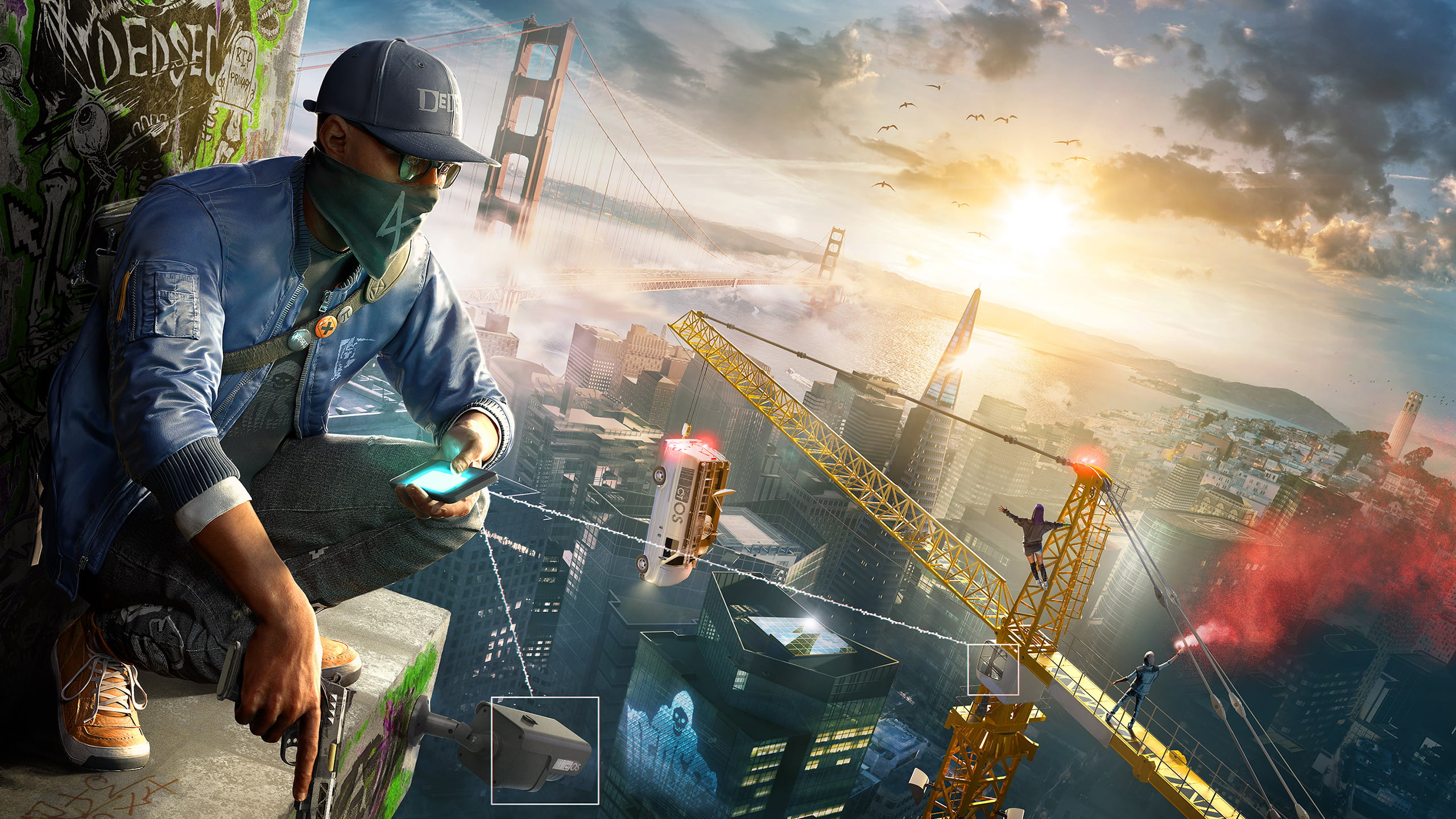 Watch_Dogs 2, Ubisoft, 2K, HD Wallpaper
