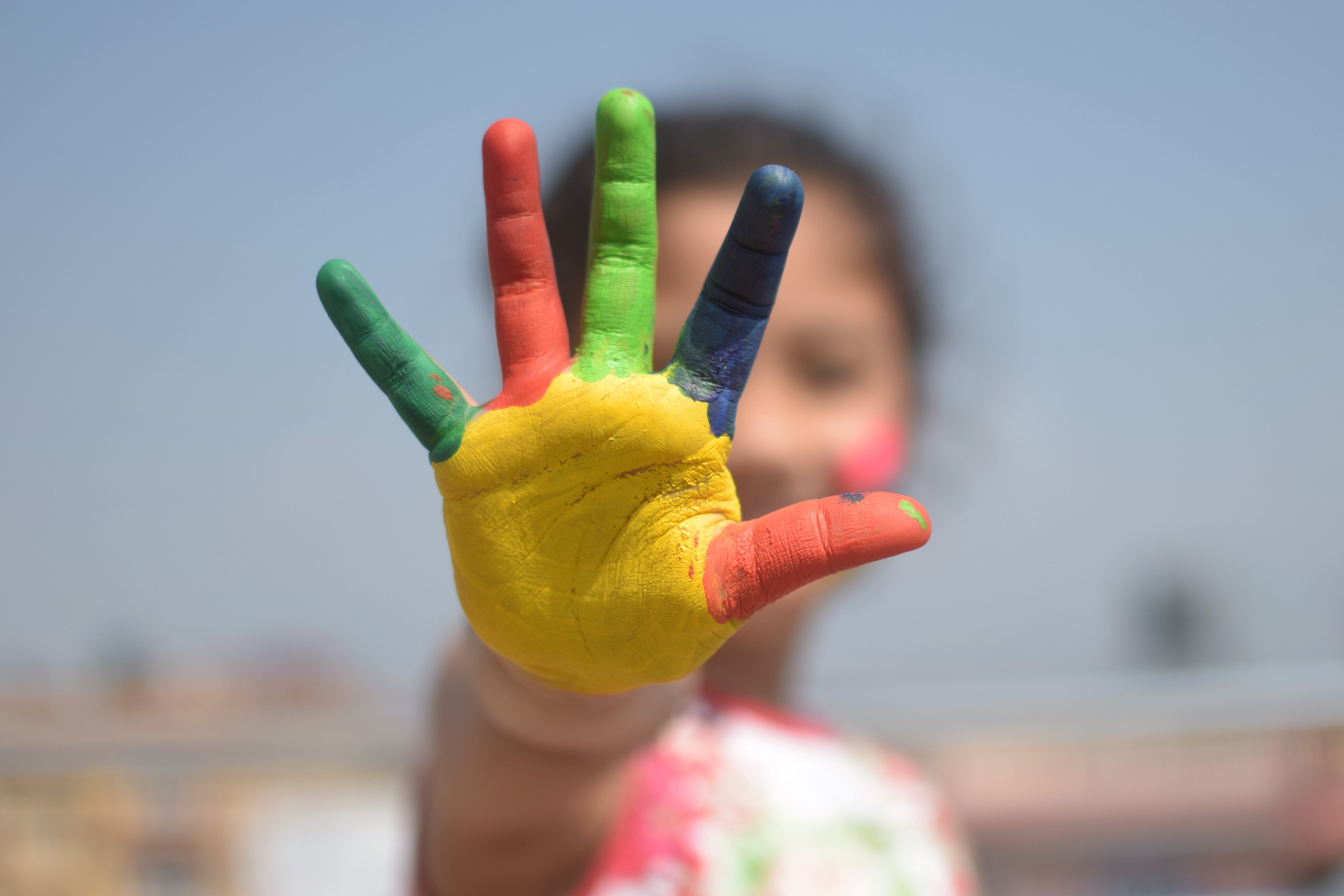 human body part, human limb, playful, lifestyles, human arm, headshot, day, preschool, digit, close-up, fingers, one person, teach, rating, real people, HD Wallpaper