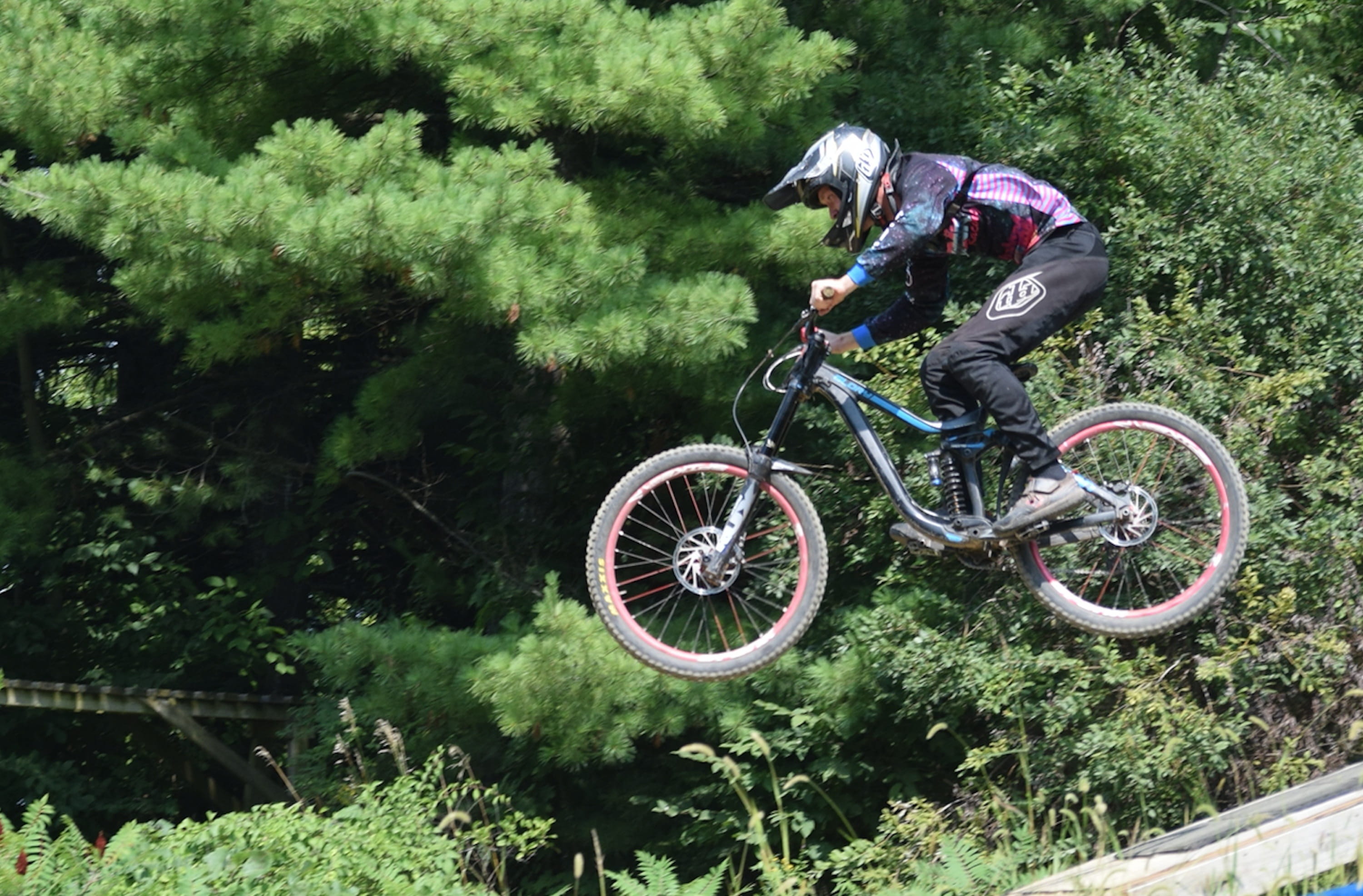 lifestyles, biker, cycling, headwear, tree, real people, fun, one person, trees, helmet, sport, cyclist, outdoors, skill, woods, active, transportation, HD Wallpaper