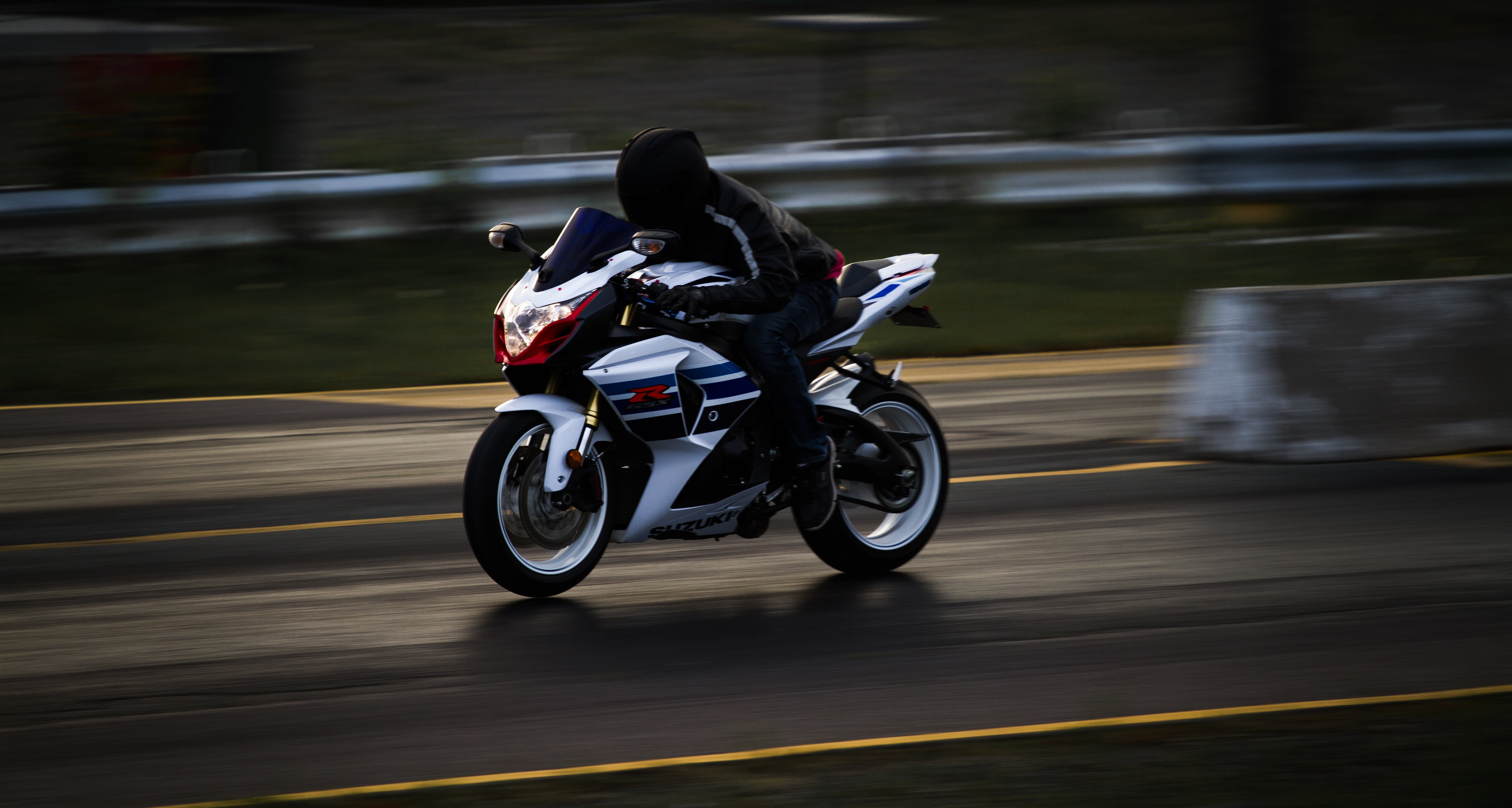 riding, outdoors, road, helmet, sport, mode of transportation, transportation, motorcyclist, travel, land vehicle, on the move, driving, movement, speed, HD Wallpaper