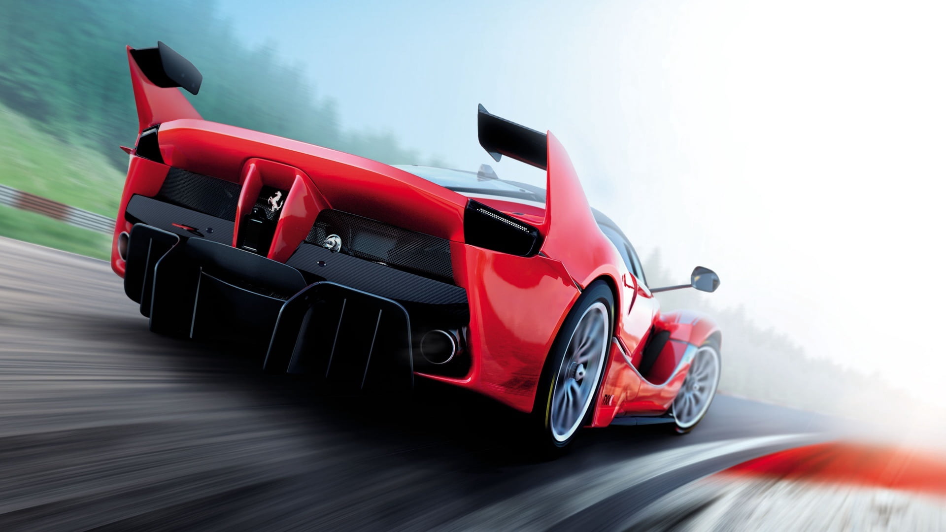 car, assetto corsa, coupe, tire, driving, 1080P, motorsport, aerodynamic, engine, power, mode of transportation, action, competition, performance, simulation, HD Wallpaper