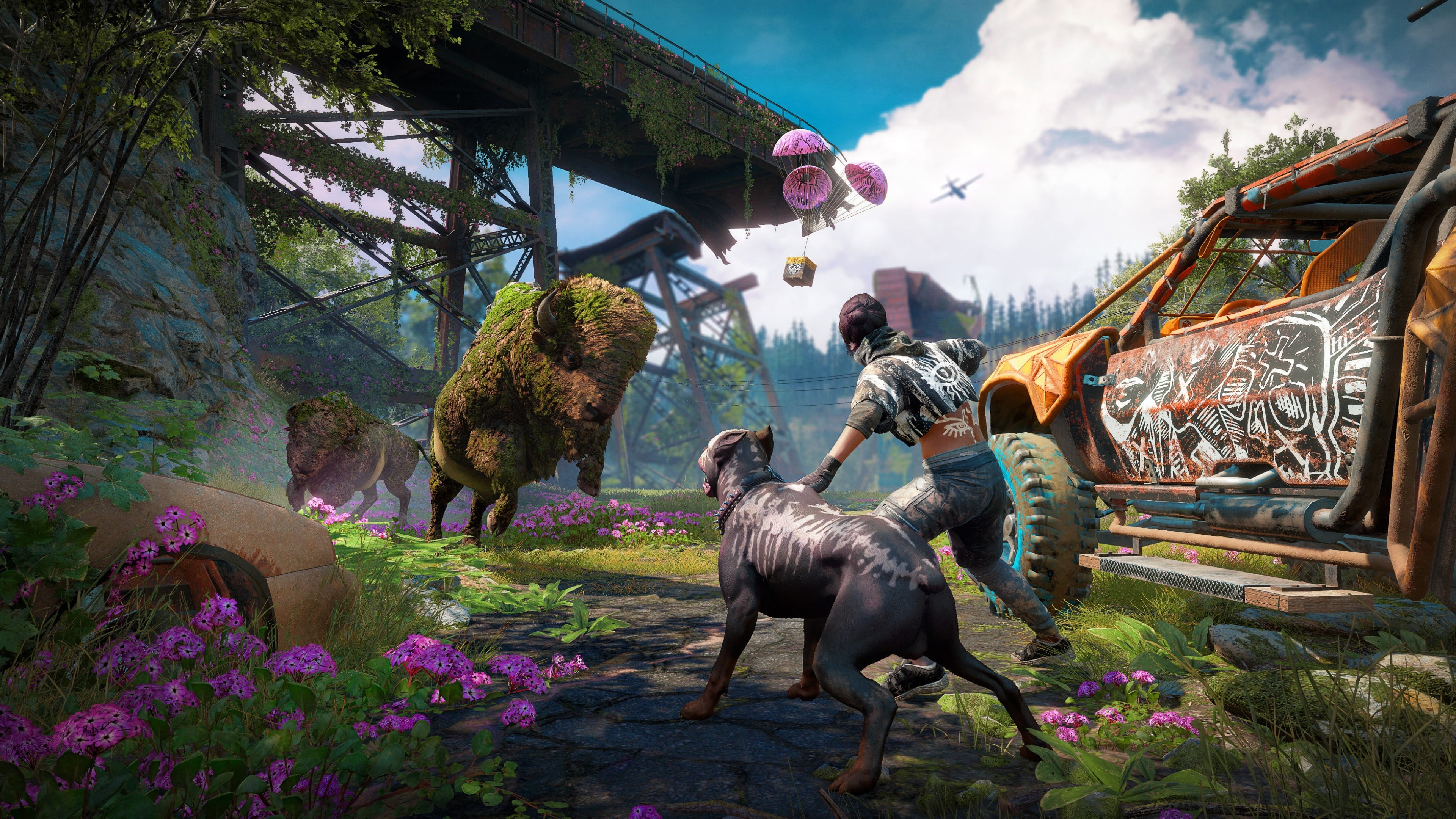 Ubisoft, Far Cry New Dawn, 4K, video games, HD Wallpaper