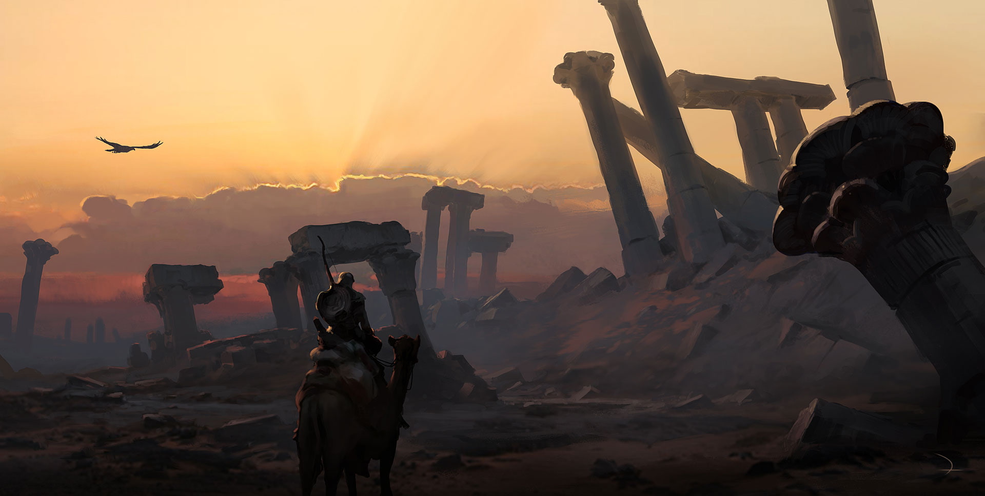 Assassins Creed: Origins, 1080P, Ubisoft, Assassins Creed, video games, HD Wallpaper