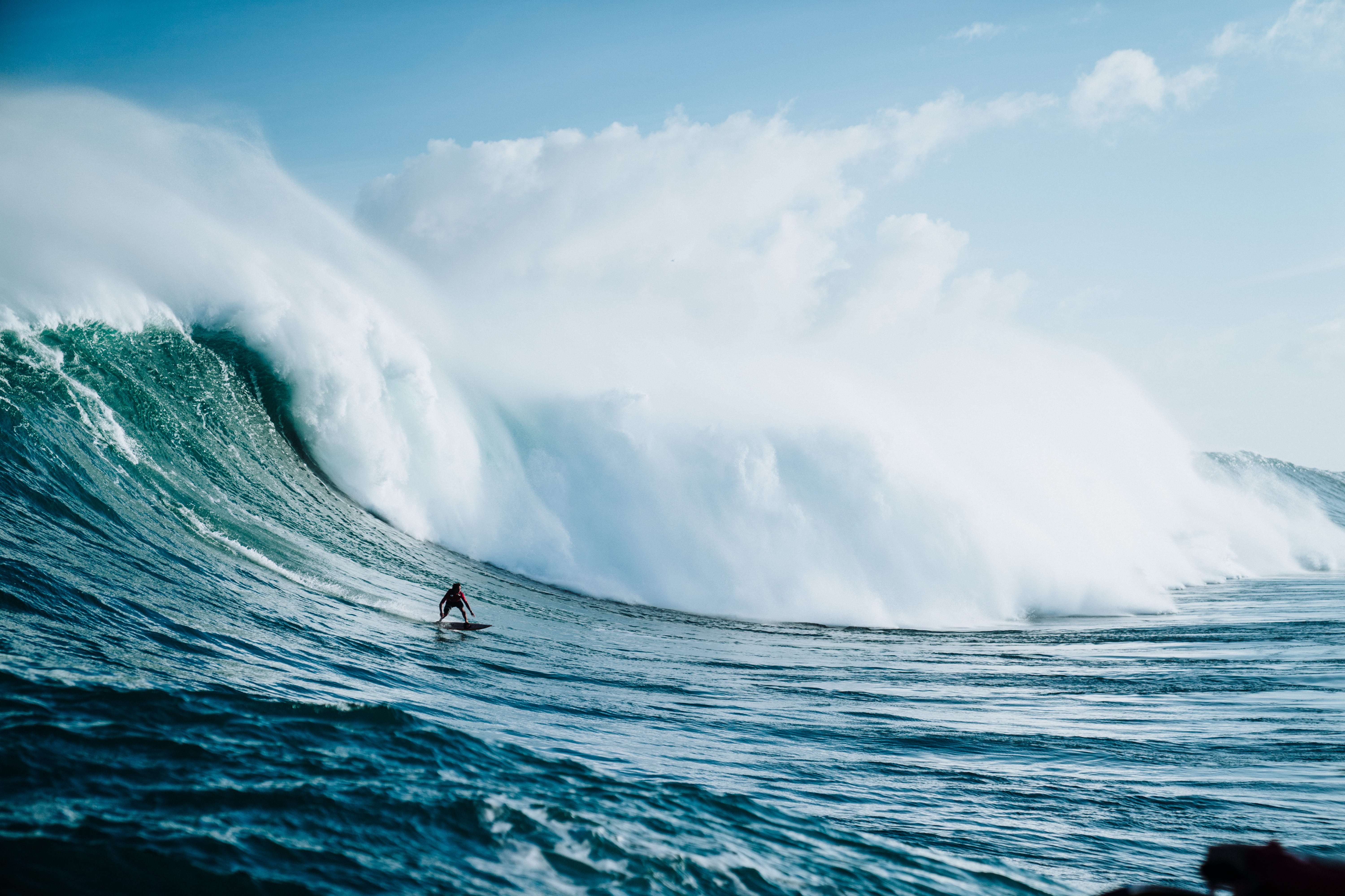 fun, summer, aquatic sport, day, coast, lenny, riding, behind, outdoors, cloud - sky, waves, 5K, leisure activity, beach, power in nature, 2018, sea, splash, HD Wallpaper