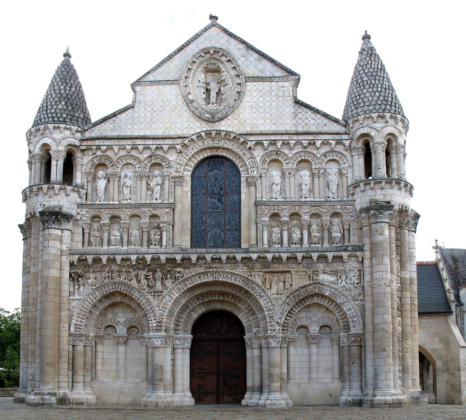 grande, la, architecture And Buildings, architecture, notre, places Of Worship, building, public domain, religion, history, belief, france, ornate, low angle view, HD Wallpaper