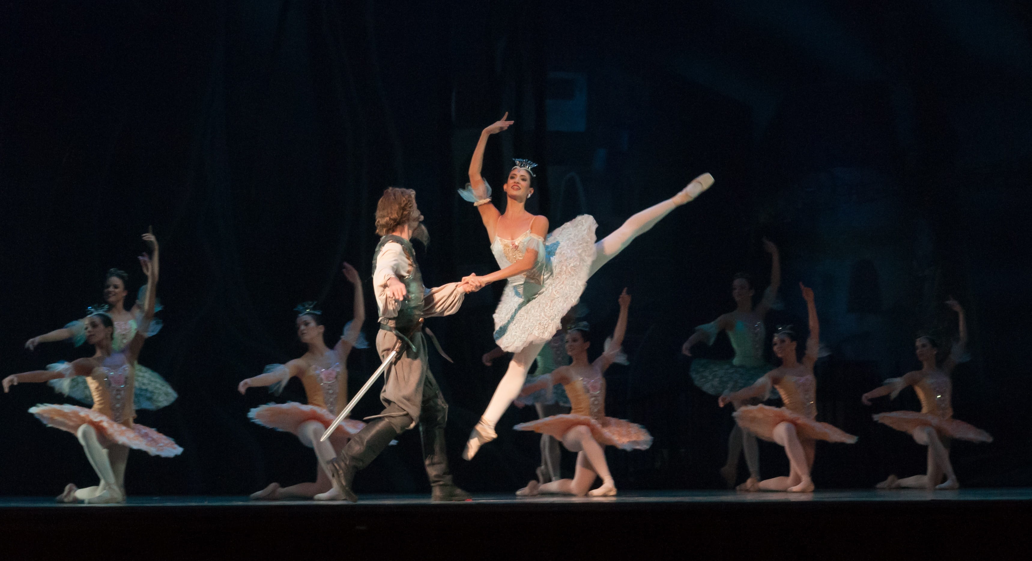 women, dancing, arms raised, real people, group of people, adult, graceful, full length, male, balance, human arm, ballet, arts culture and entertainment, HD Wallpaper
