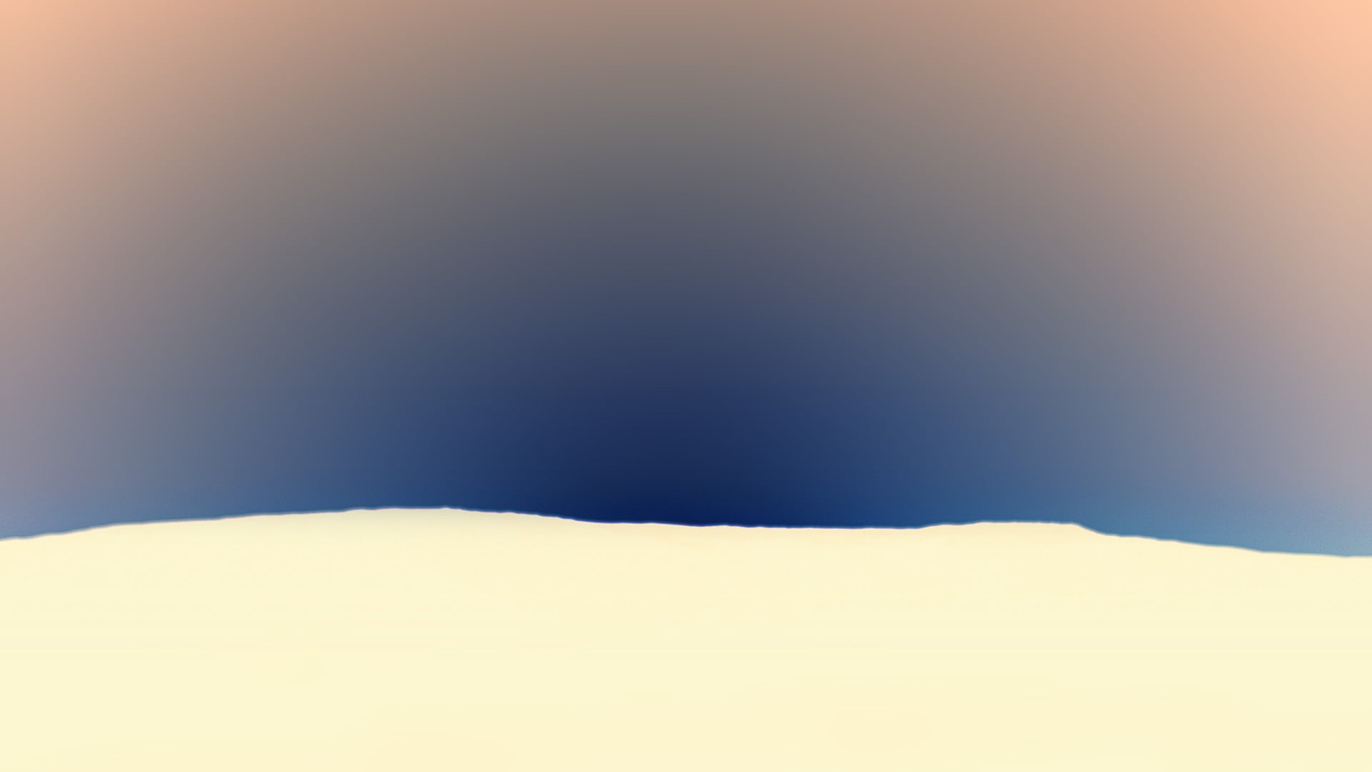 simple background, purity, hills, snow, 1080P, clear sky, no people, tranquility, minimalism, studio shot, blue background, environment, nature, white, HD Wallpaper