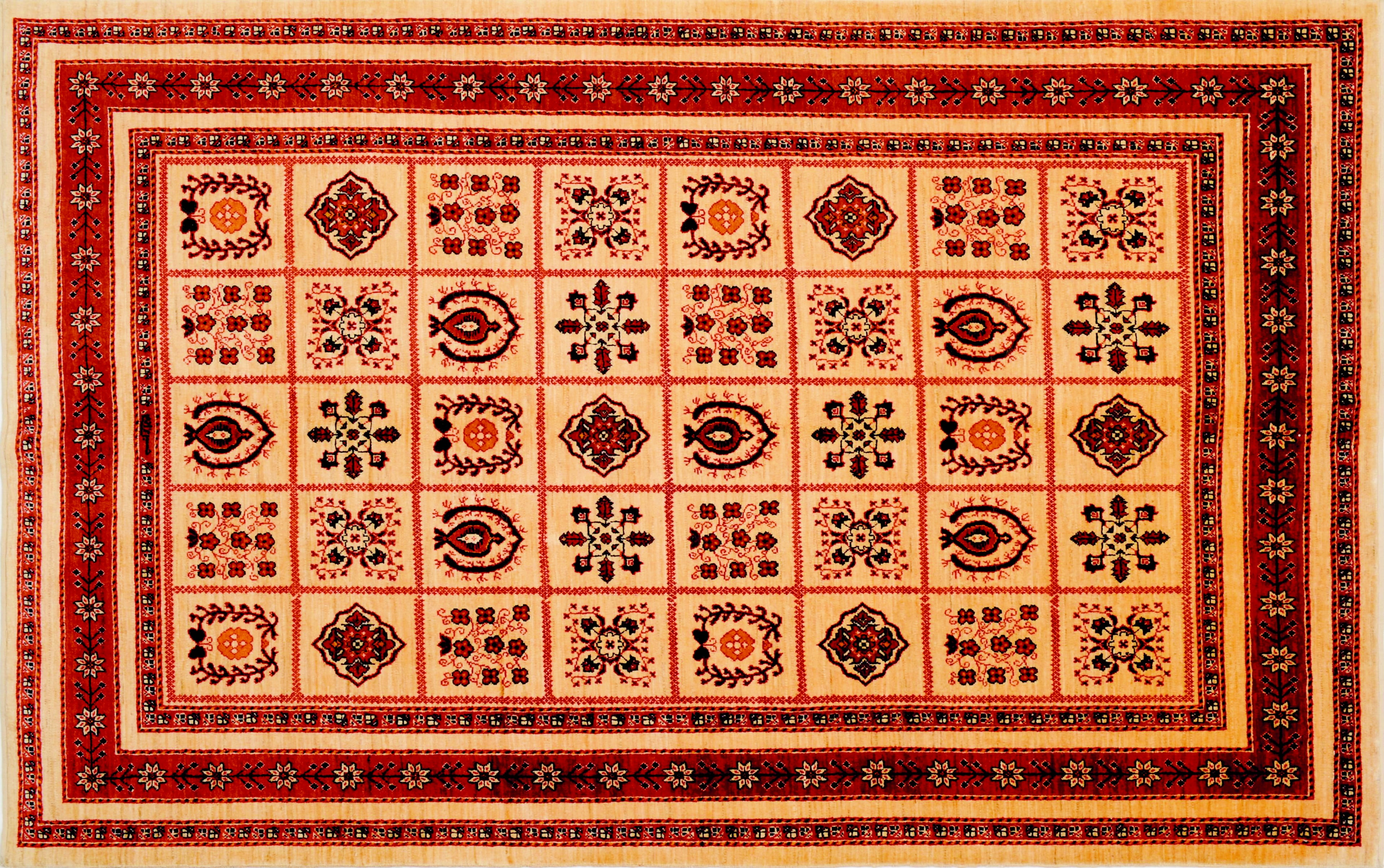 history, orient, craft, classical style, hand-knotted, carpet, architecture, ornate, ceiling, 2K, decoration, full frame, indoors, red, built structure, HD Wallpaper