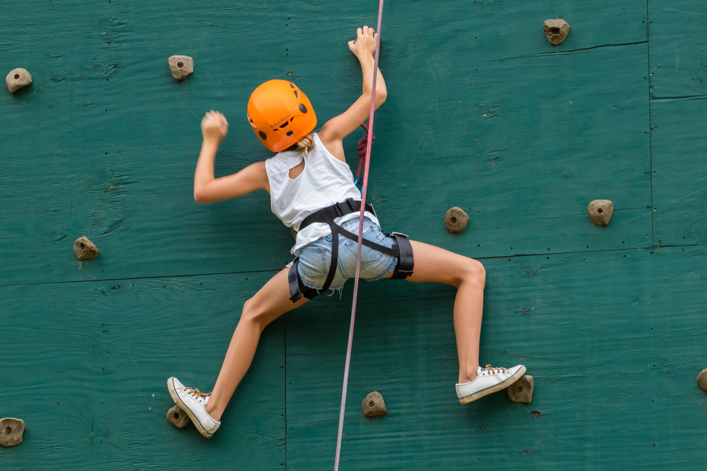 indoor, people, extreme sports, wall, teenager, gym, danger, gymnasium, adventure, childhood, activity, rope, tether, exercising, leisure activity, woman, HD Wallpaper