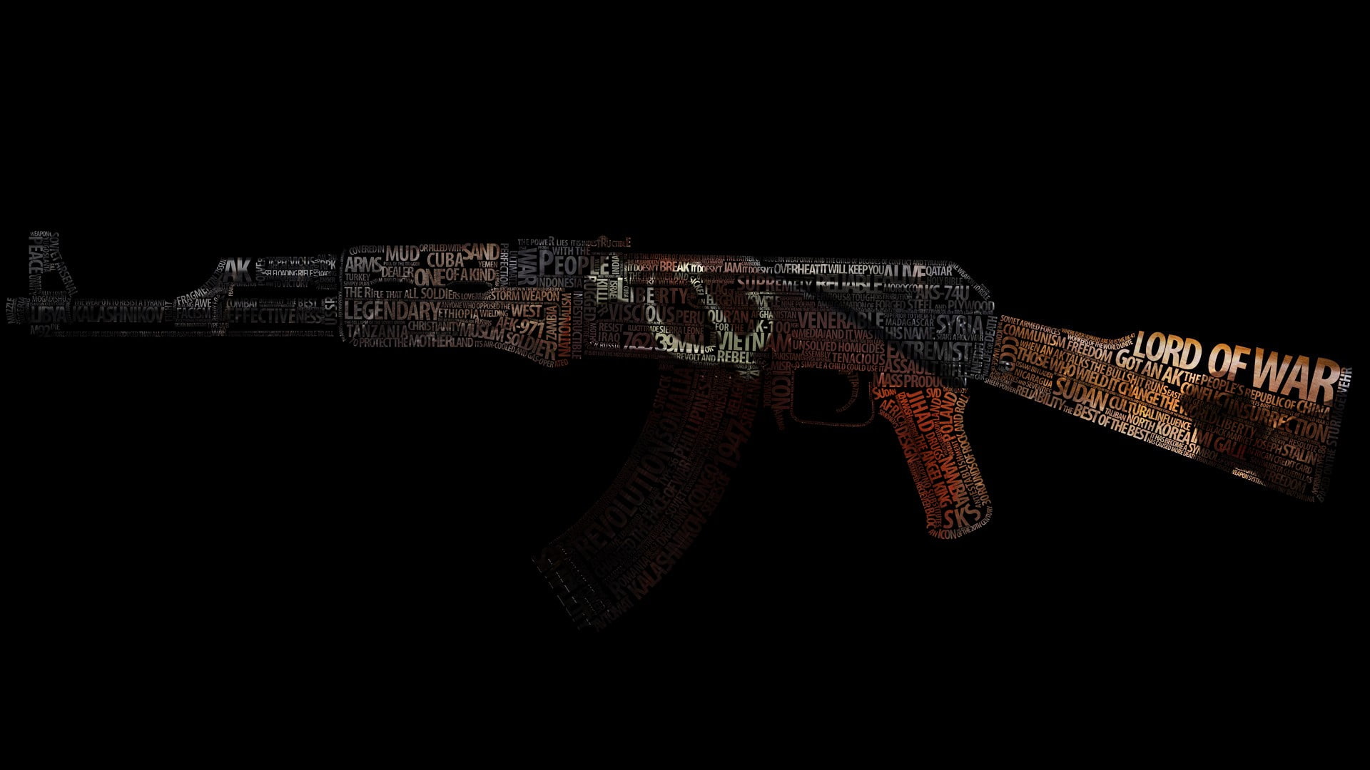 rifles, AKM, gun, Russia, 1080P, HD Wallpaper