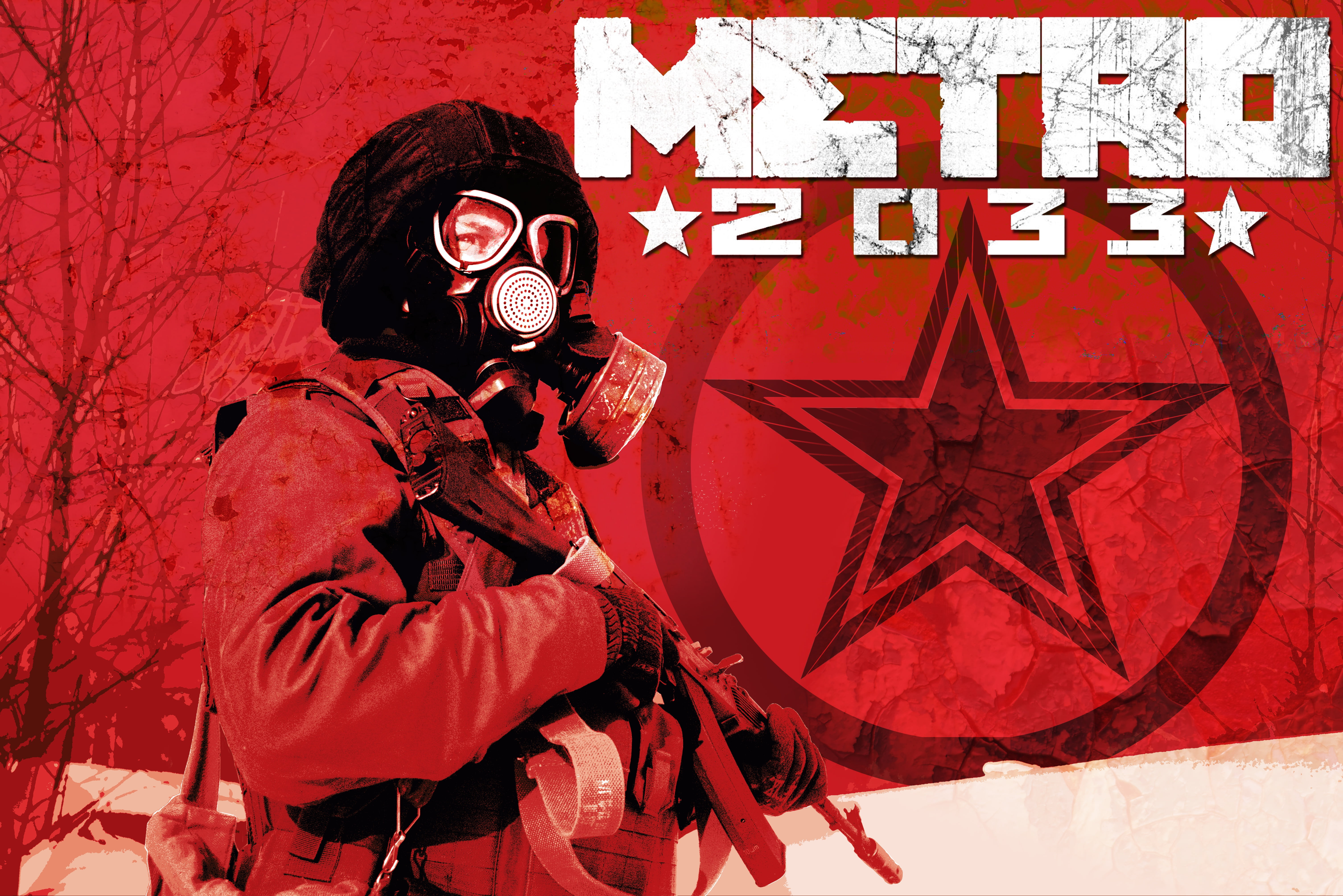 red sky, metro, metro Exodus, star, 5K, 2033, AK-103, metro 2033, LSS-2дтм, HD Wallpaper