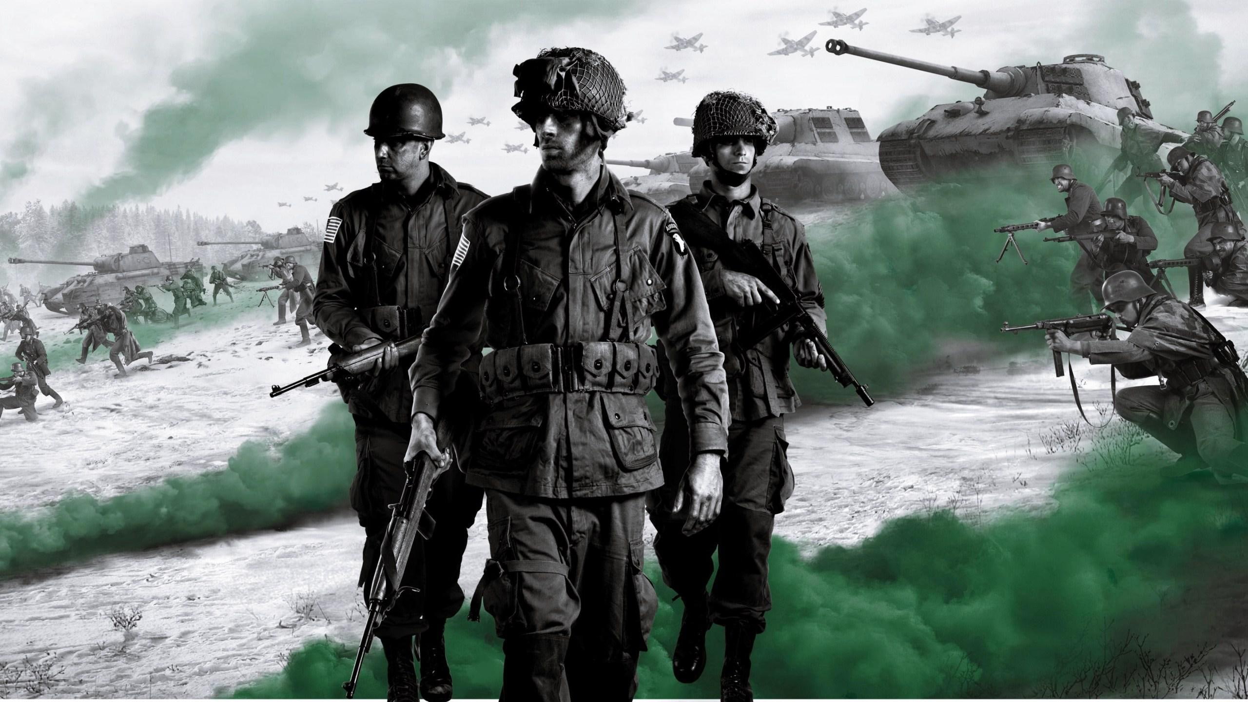 2K, assault, heroes, game, company, ardennes, 2560x1440, HD Wallpaper