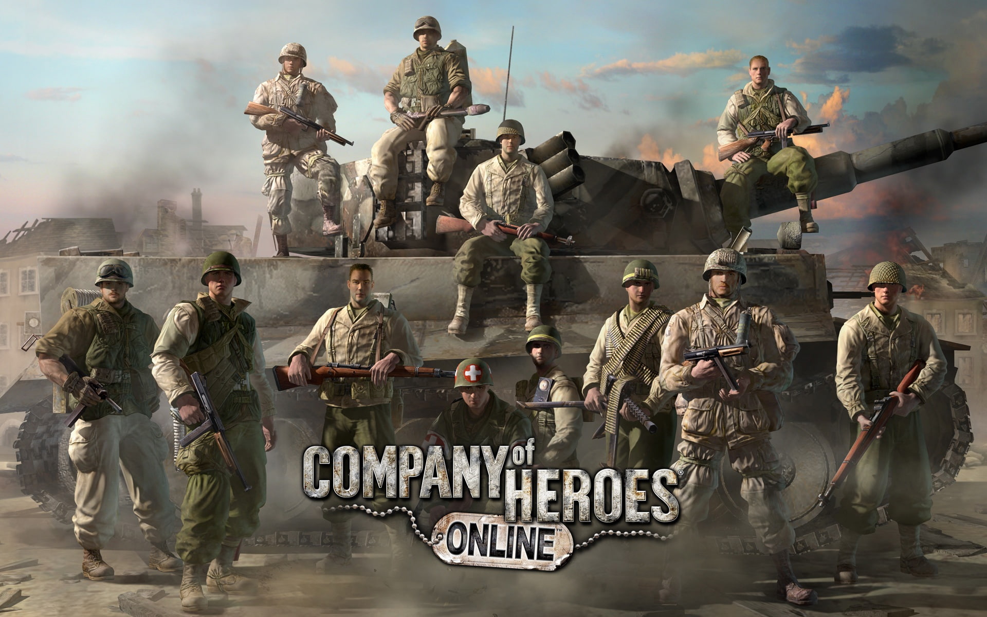 Online, Heroes, Company, 1080P, HD Wallpaper