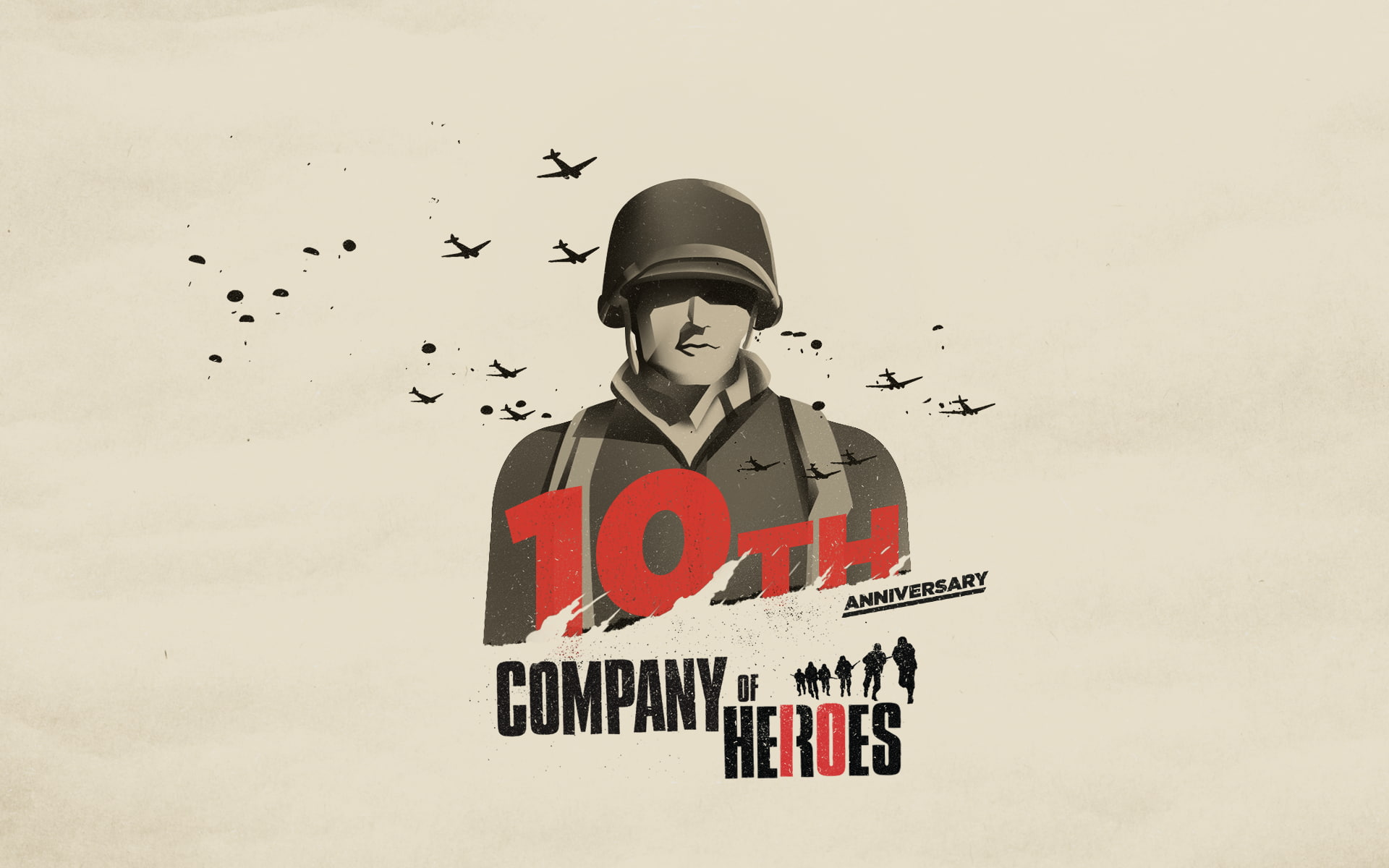 10th Anniversary, 1080P, Company of Heroes, HD Wallpaper