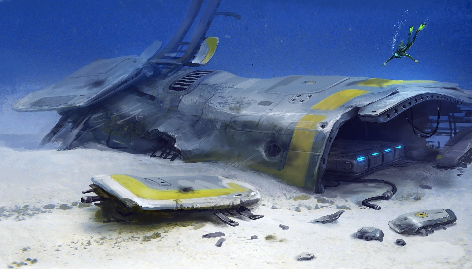 Subnautica, Video Game, 1080P, HD Wallpaper