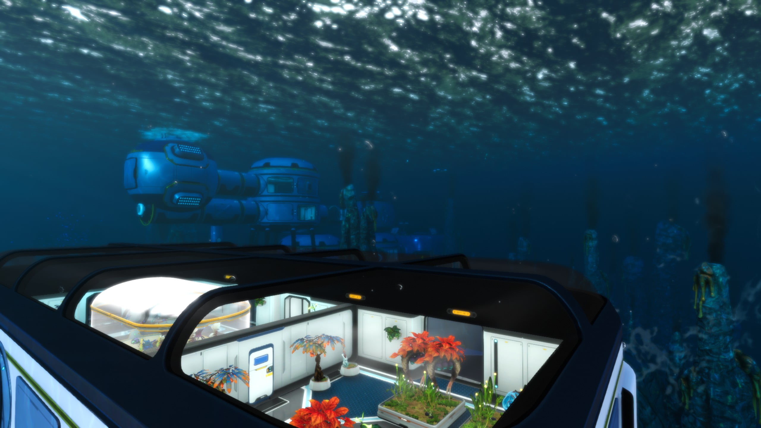 underwater, screen shot, video games, Subnautica: Below Zero, 2K, HD Wallpaper