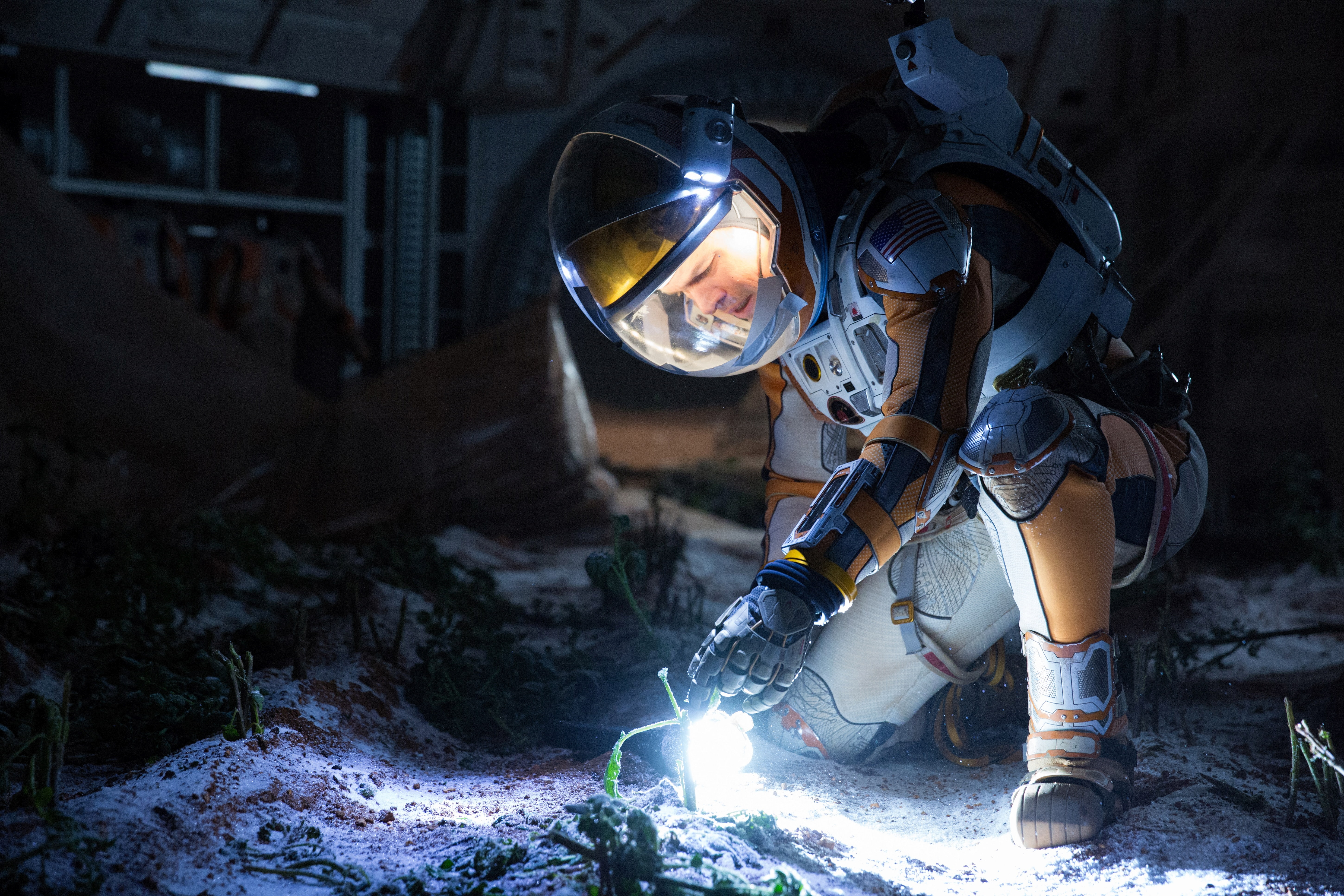 Matt Damon, 5K, The Martian, Movie, Astronaut, HD Wallpaper