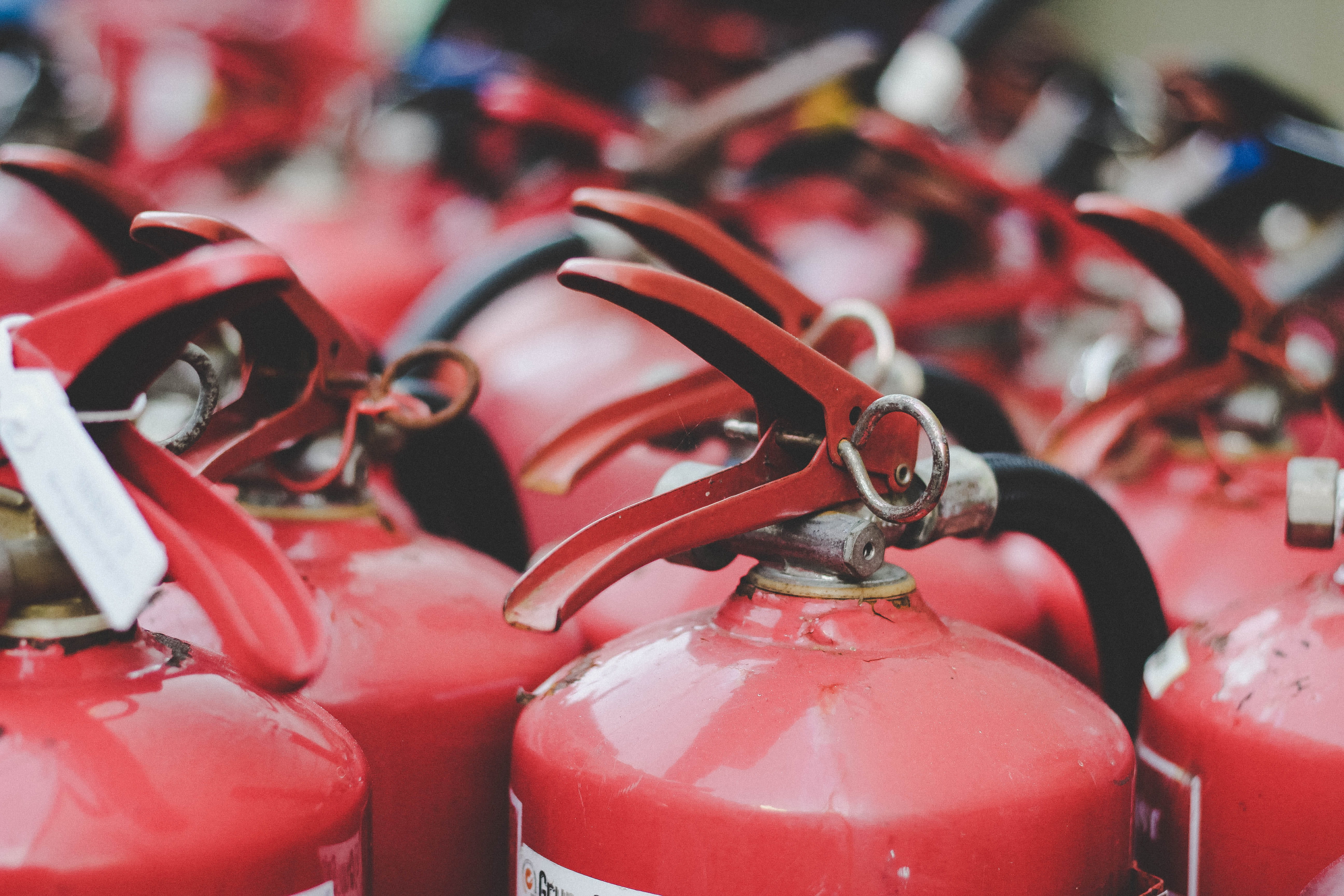 bright, close-up, red, protection, retail, in a row, market, day, lot, safety, group, still life, outdoors, repetition, business, no people, group of objects, HD Wallpaper