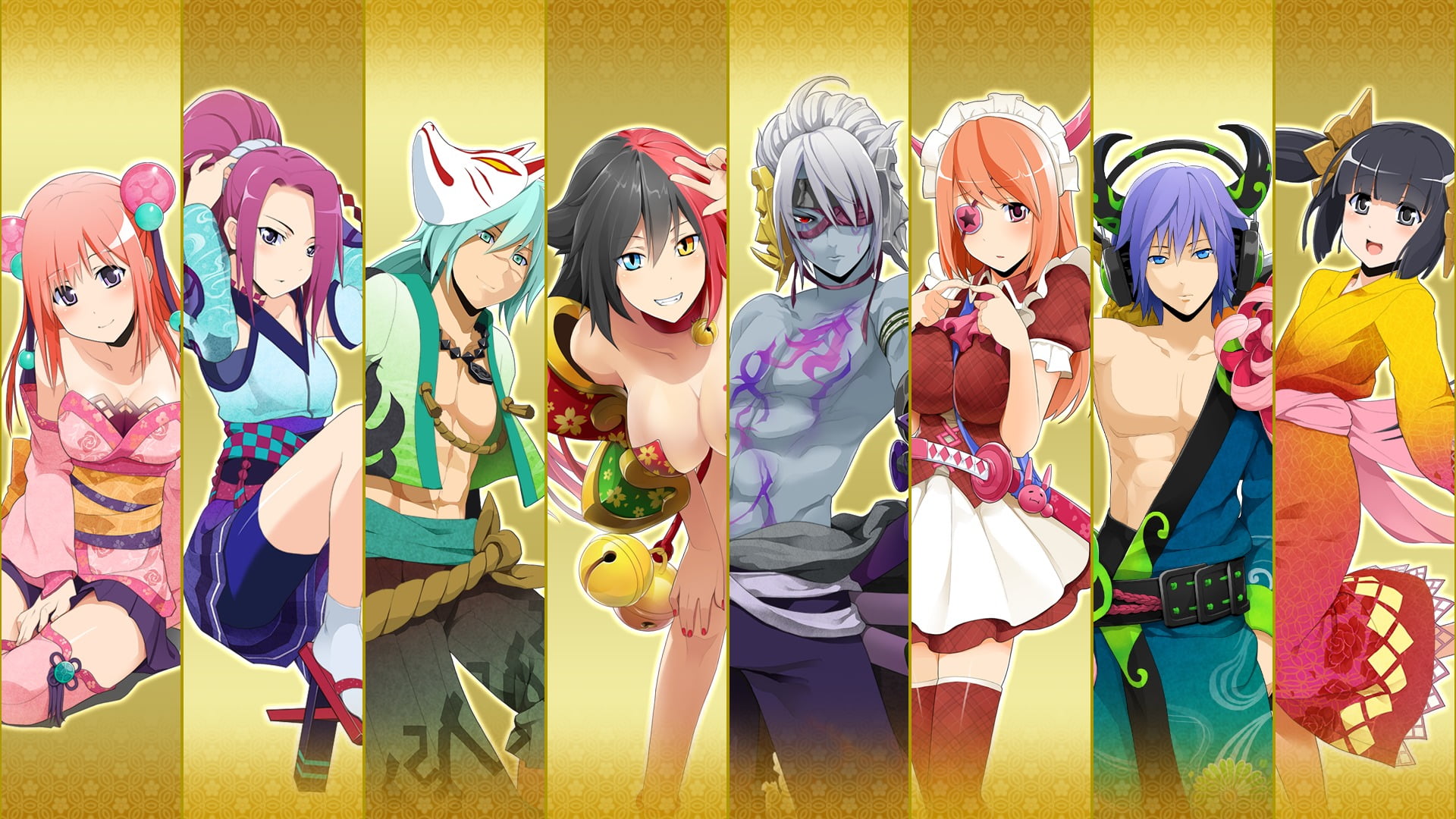 people, day, women, human representation, real people, female likeness, group of people, 1080P, lifestyles, multi colored, creativity, Onigirl, adult, HD Wallpaper