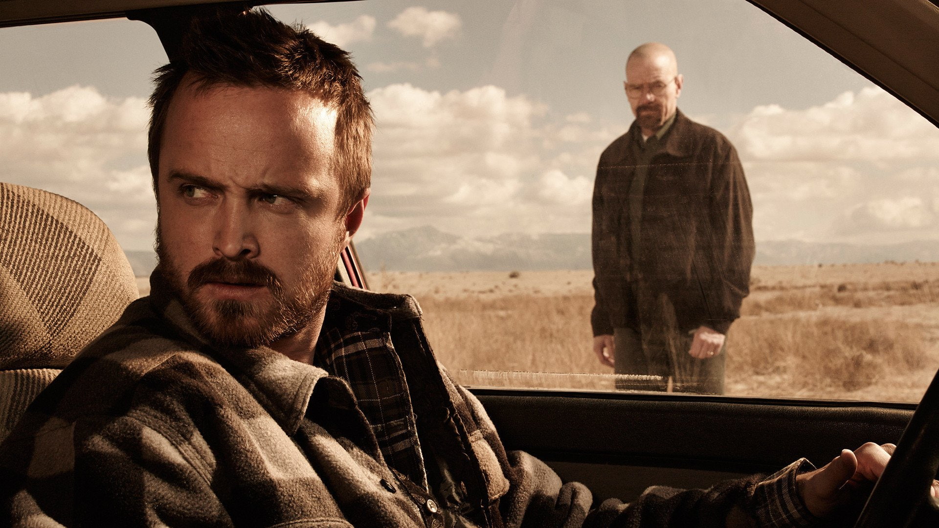 Aaron Paul, TV Show, Bryan Cranston, Walter White, Jesse Pinkman, 1080P, Breaking Bad, HD Wallpaper