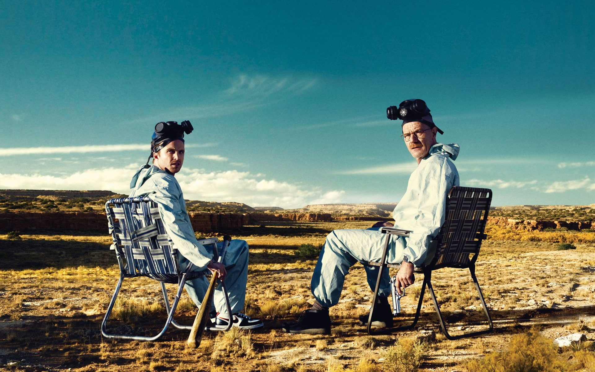 baseball bats, 1080P, Heisenberg, Jessie Pinkman, Aaron Paul, Walter White, Bryan Cranston, Breaking Bad, HD Wallpaper