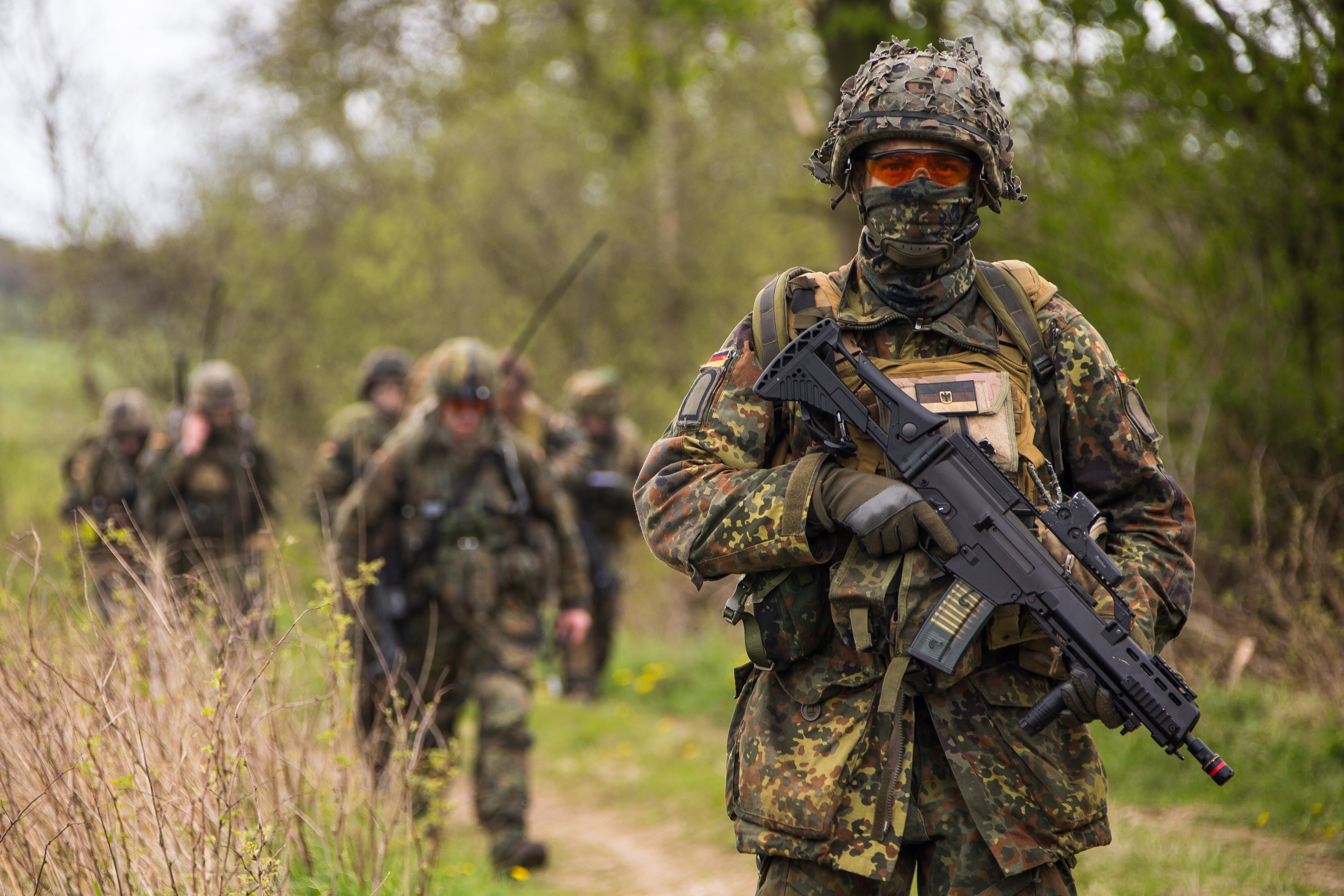 machine, soldiers, Bundeswehr, 4K, HD Wallpaper