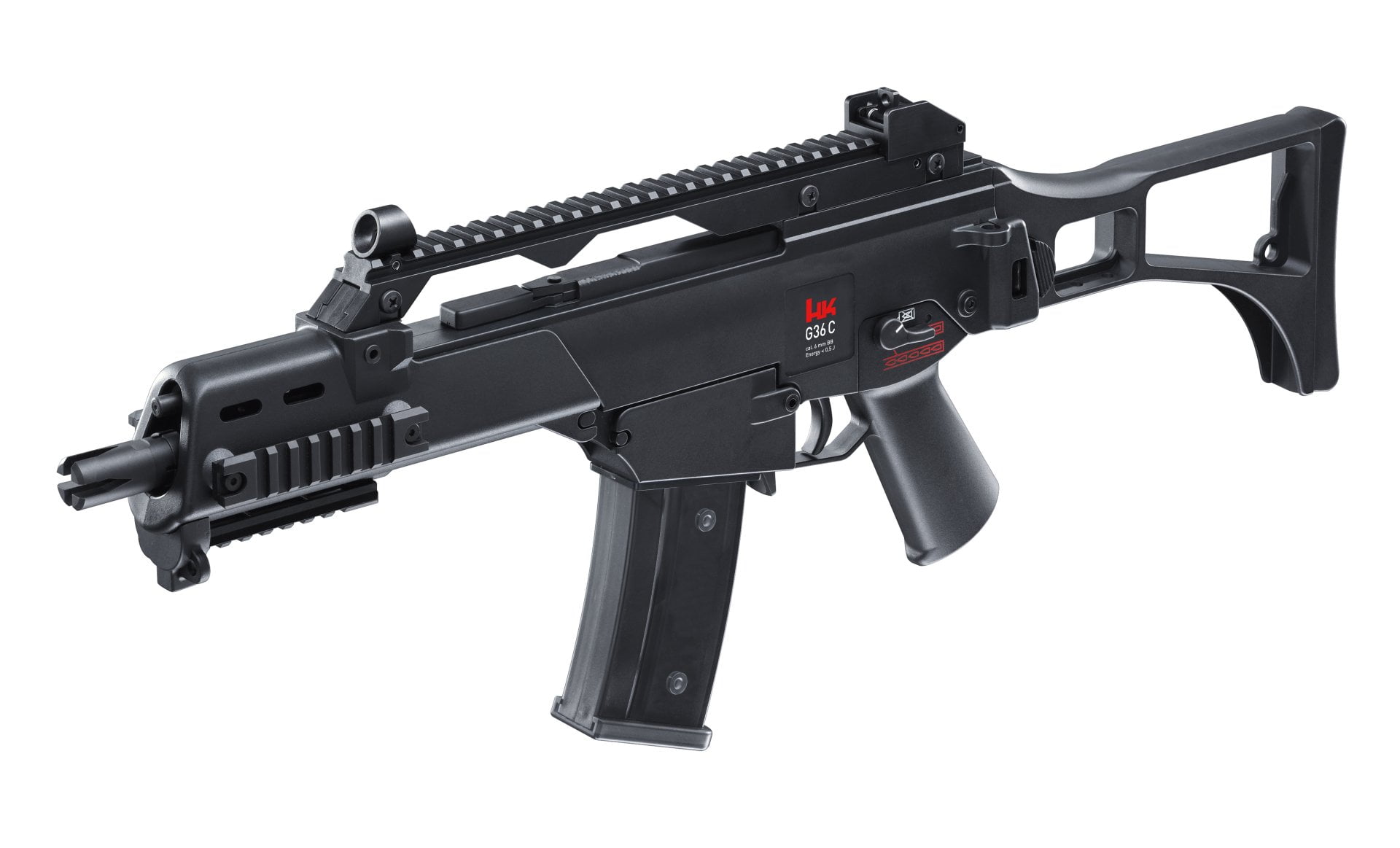 communication, cut out, still life, black color, machine gun, studio shot, indoors, handgun, machinery, metal, Heckler and Koch G36, sign, protection, HD Wallpaper